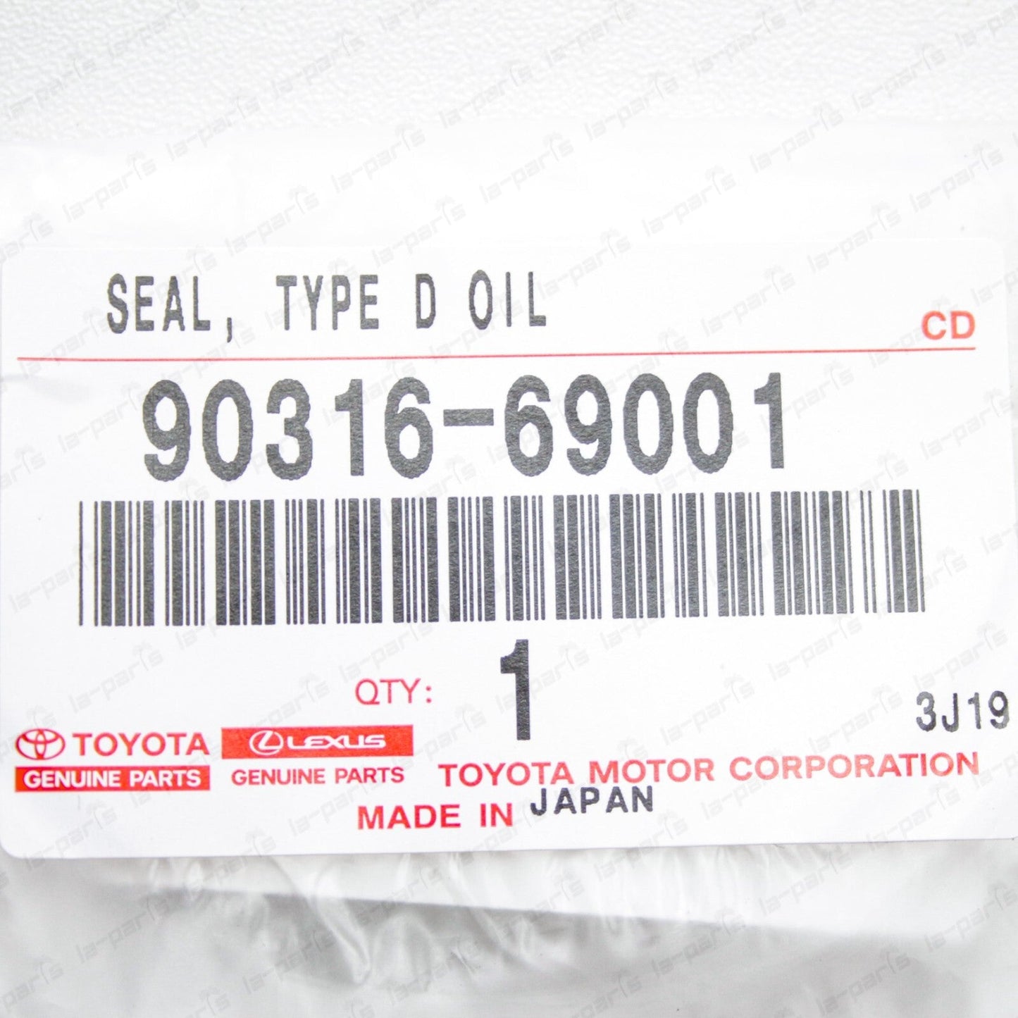 Genuine Toyota Sequoia Tundra Tacoma Front Outer Hub Oil Seal LH/RH 90316-69001