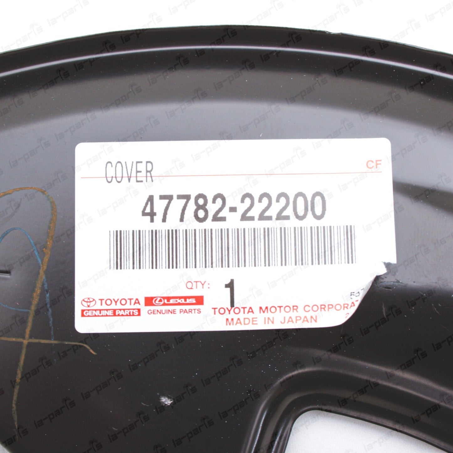 New Genuine Lexus 06-21 IS250 350 300 200t Front Brake Rotor Dust Cover SET of 2