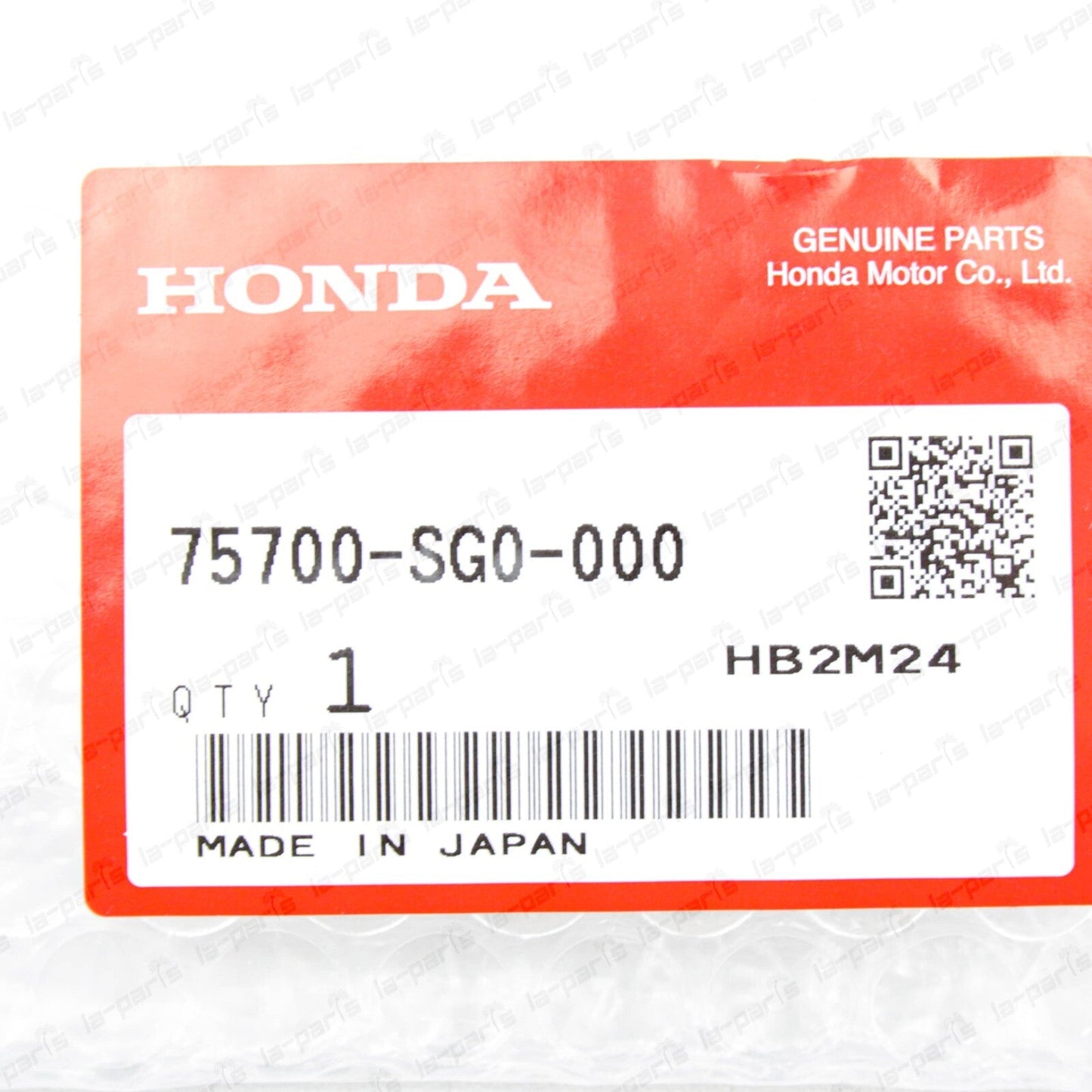 New Genuine Honda 1988-1991 Civic CRX Front Hood Emblem 75700-SG0-000