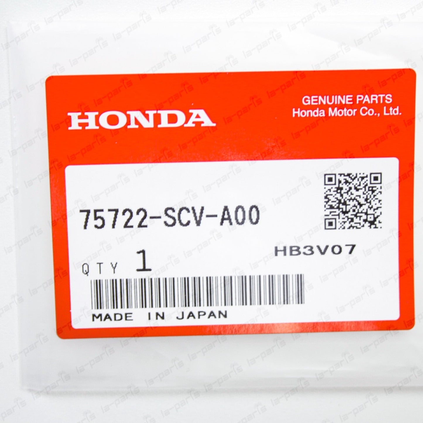 New Genuine OEM Honda 09-11 Element Rear Emblem Chrome Badge 75722-SCV-A00