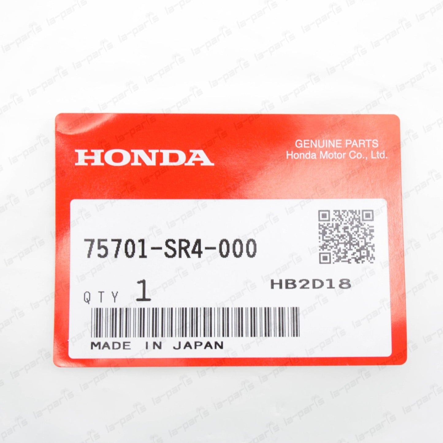 GENUINE HONDA 92-95 CIVIC 4DR 96-00 CIVIC HATCH 93-97 DEL SOL REAR H EMBLEM