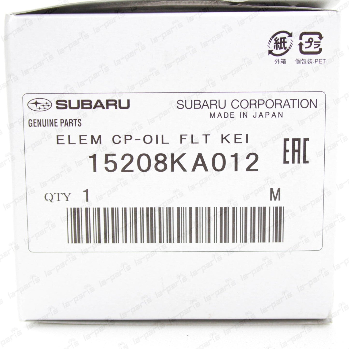New Genuine Subaru Sambar KS3 KS4 KV3 KV4 Oil Filter 15208KA012