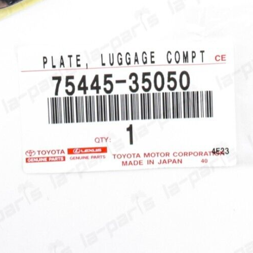 New Genuine Toyota 03-09 4RUNNER Tailgate Rear CHROME Emblem 75445-35050