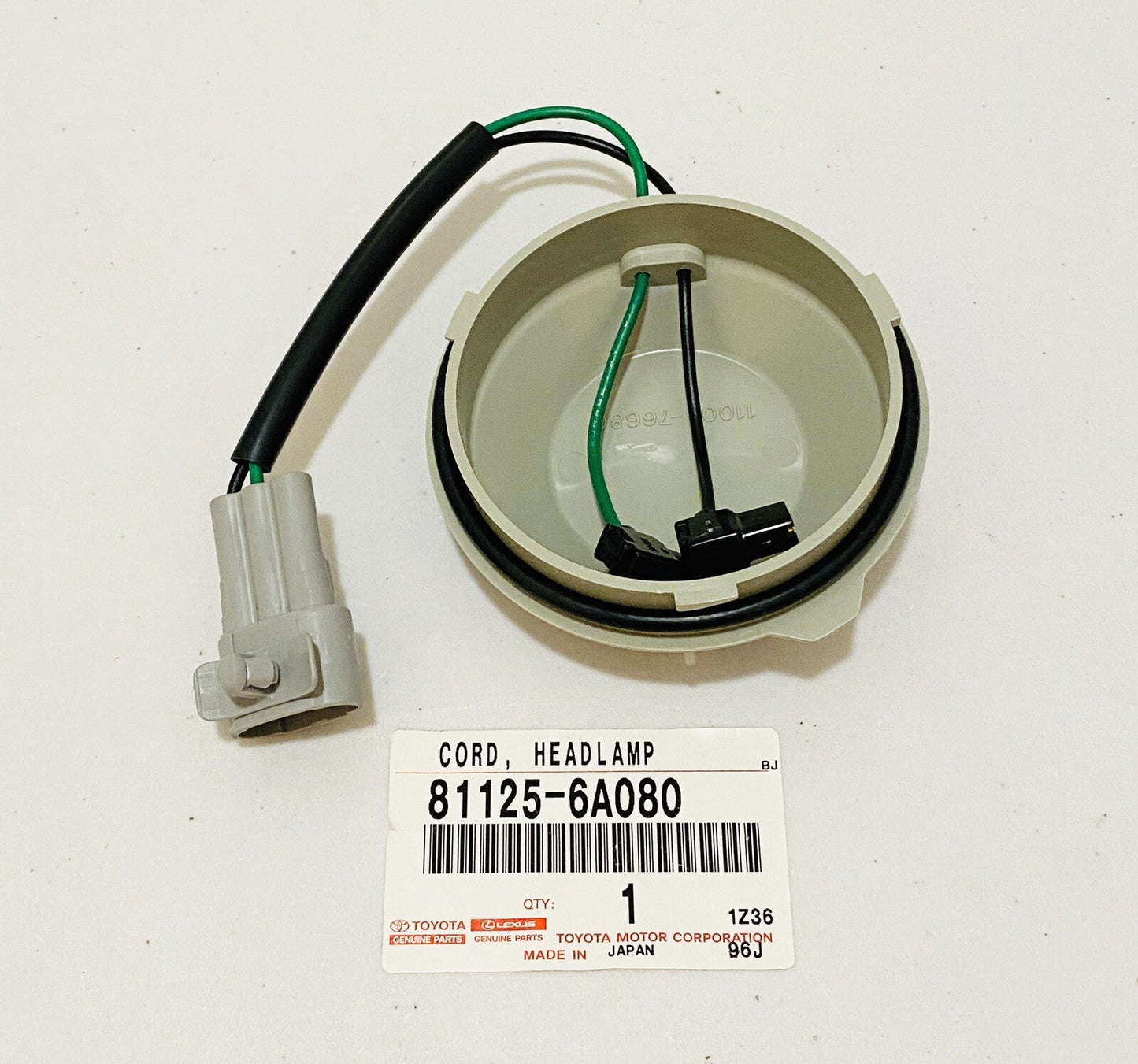 NEW GENUINE LEXUS 98-07 LX470 HEADLIGHT LAMP WIRE HARNESS CORD 811256A080