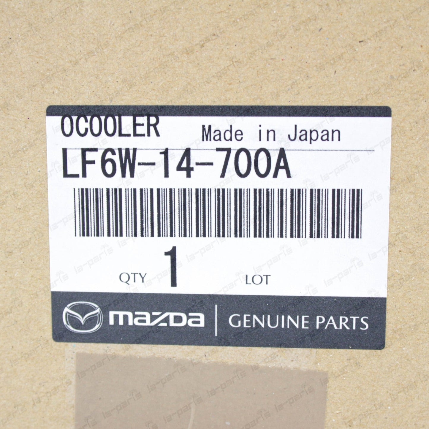 NEW GENUINE MAZDA 3 5 6 CX-7 OIL COOLER KIT LF6W-14-700A W/ HARDWARE