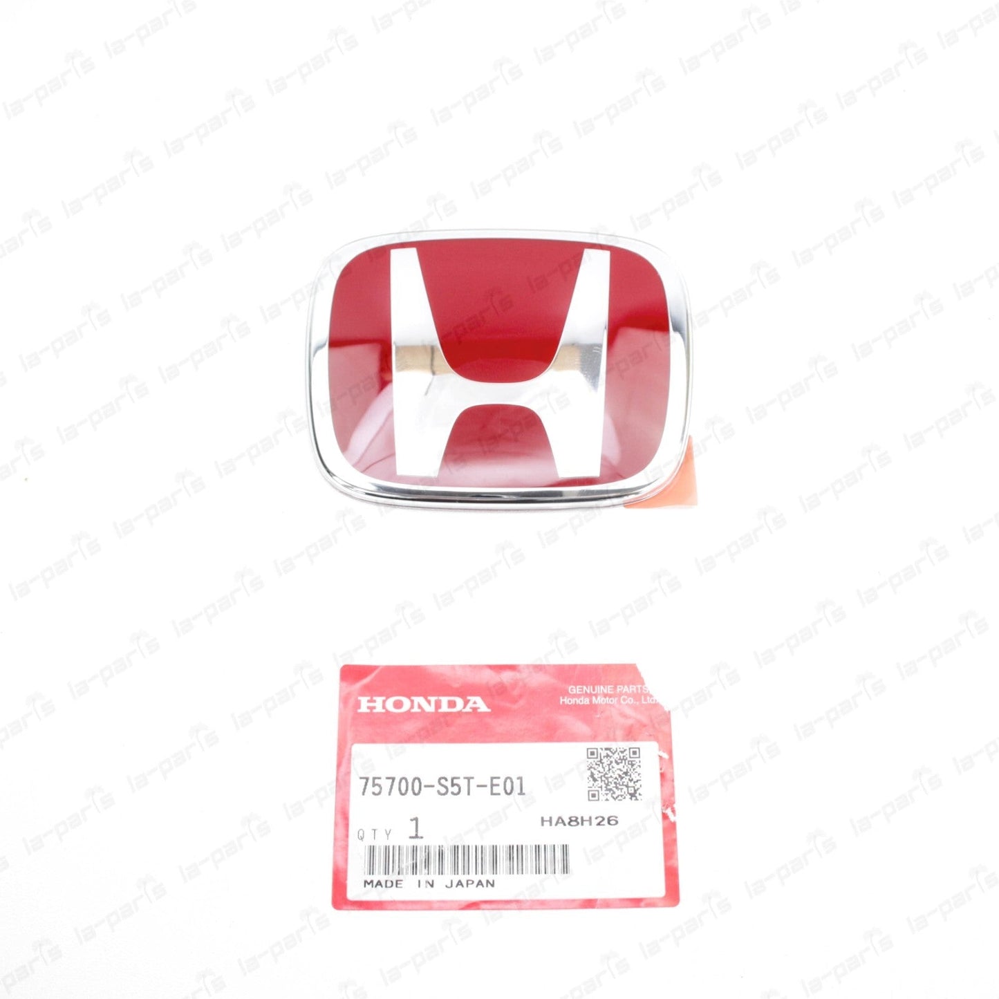 NEW GENUINE HONDA CIVIC EP3 TYPE-R FRONT EMBLEM RED 75700-S5T-E01