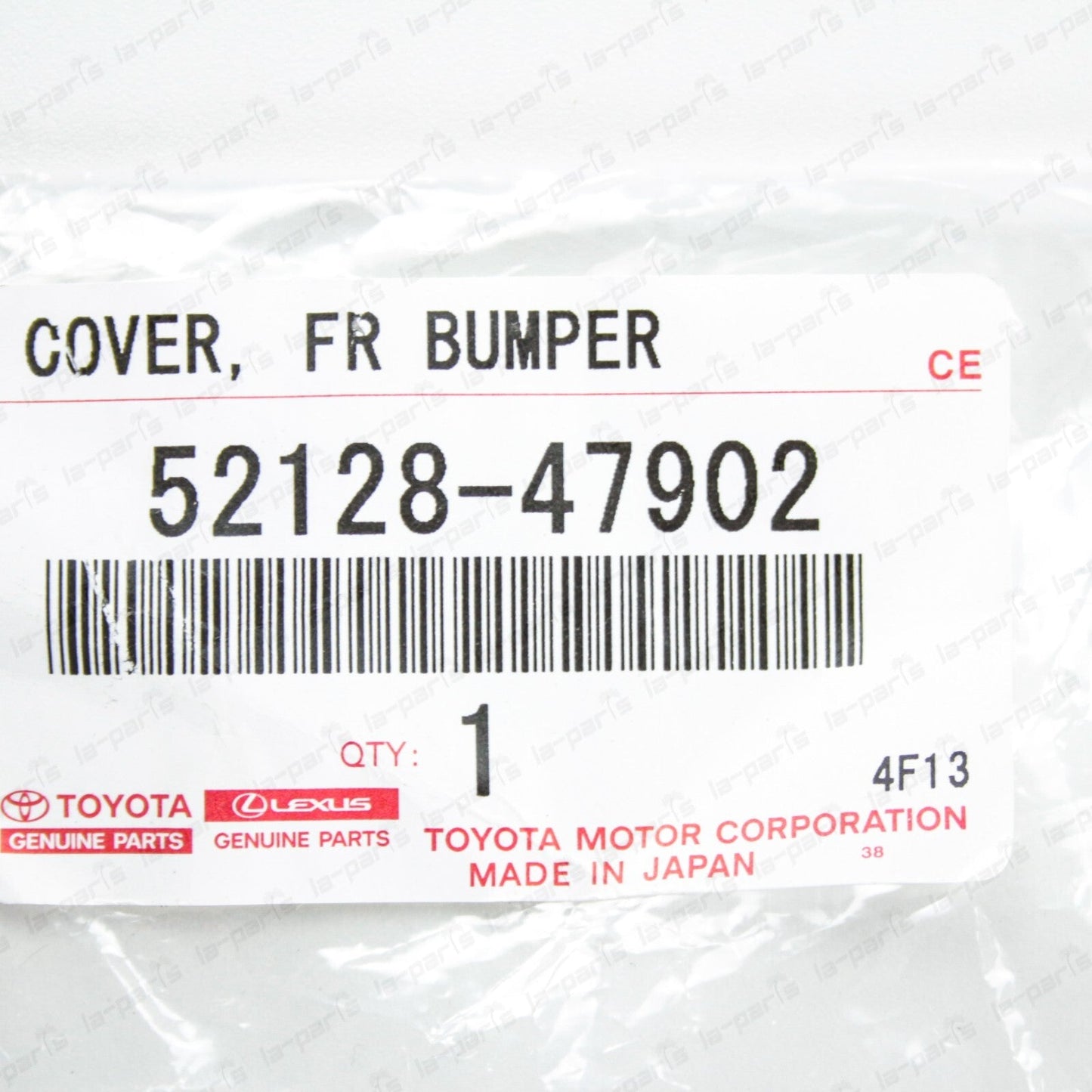 New Genuine Toyota 12-14 Prius V Driver Side Front Bumper Hole Cover 52128-47902