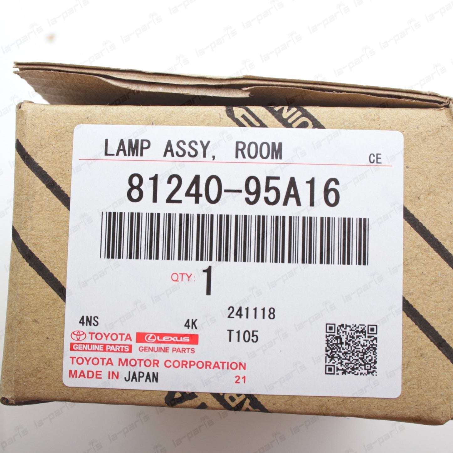 New Genuine OEM Toyota 81-90 Land Cruiser FJ60 FJ62 Rear Dome Light 81240-95A16