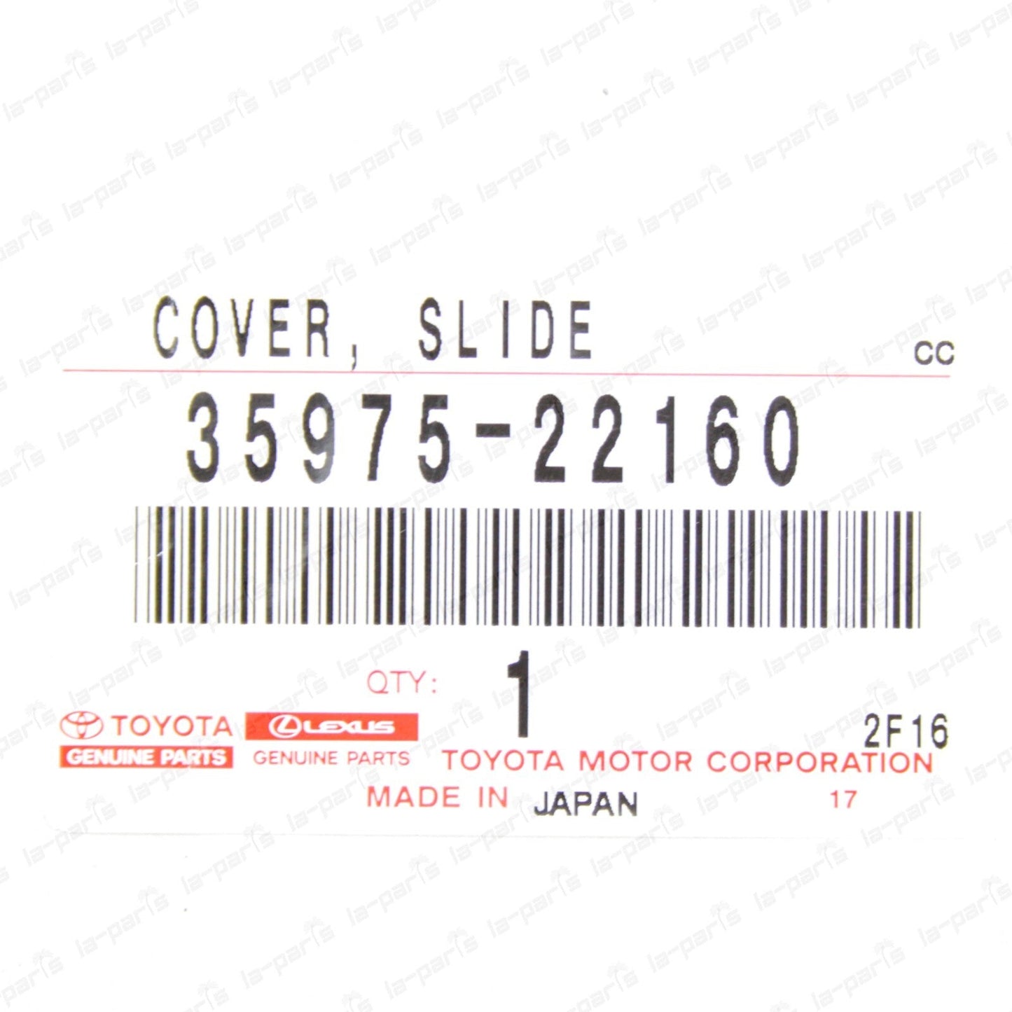 New Genuine Lexus 2001-2005 IS300 ATM Shift Slide Cover 35975-22160