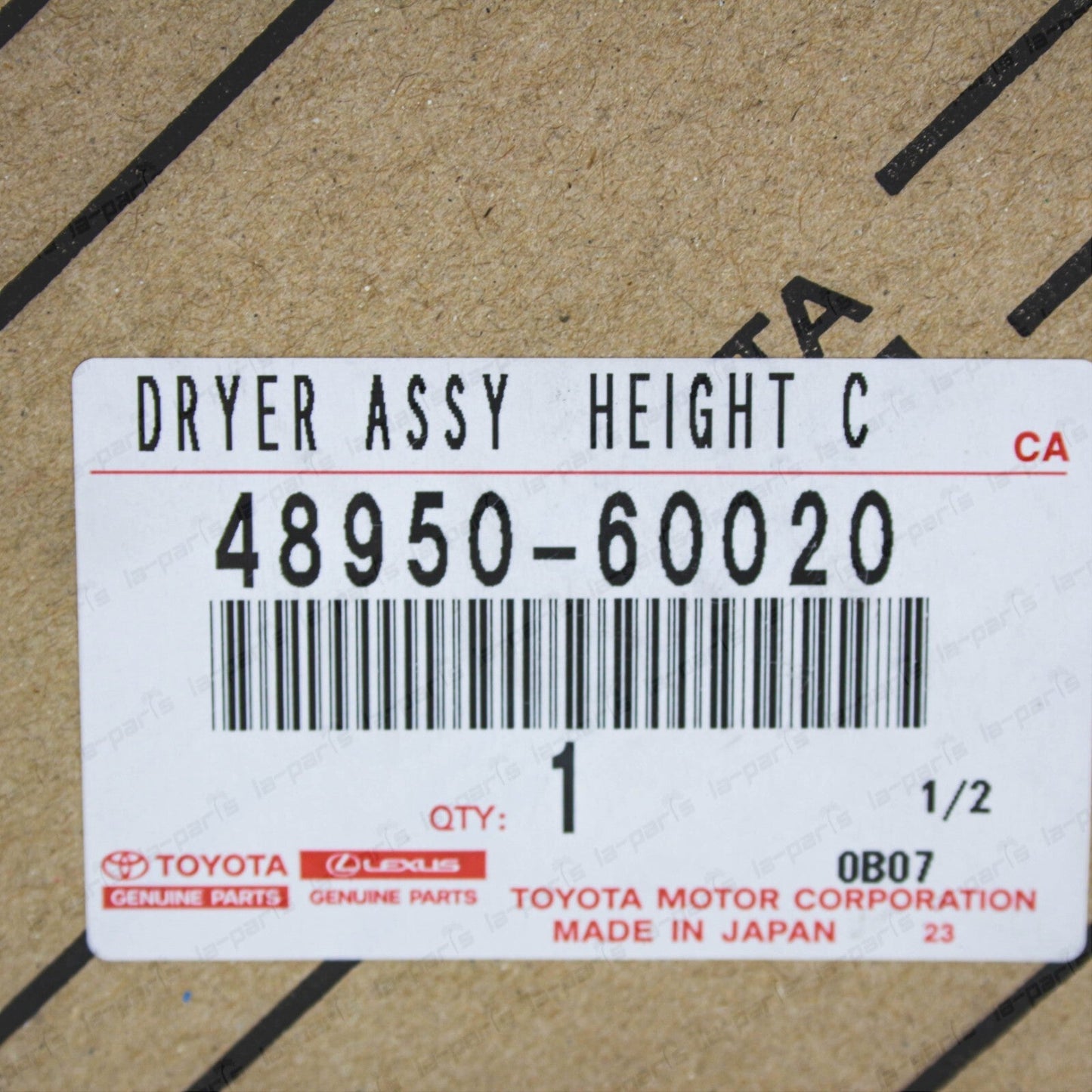 New Genuine Toyota 03-09 4Runner GX470 Height Control Air Dryer 48950-60020