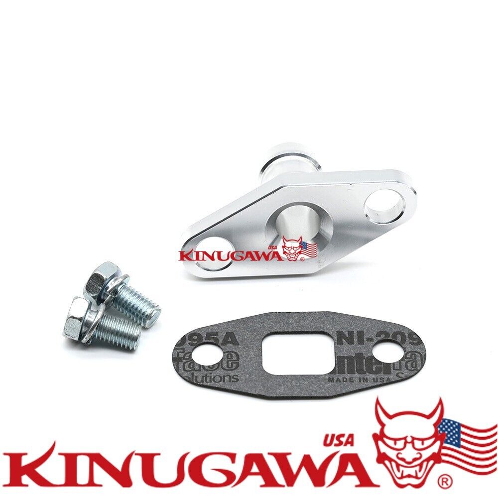 Turbo Oil Drain / Return Pipe Kit for Precision 5862 5858 6266 w/ 20mm Barb