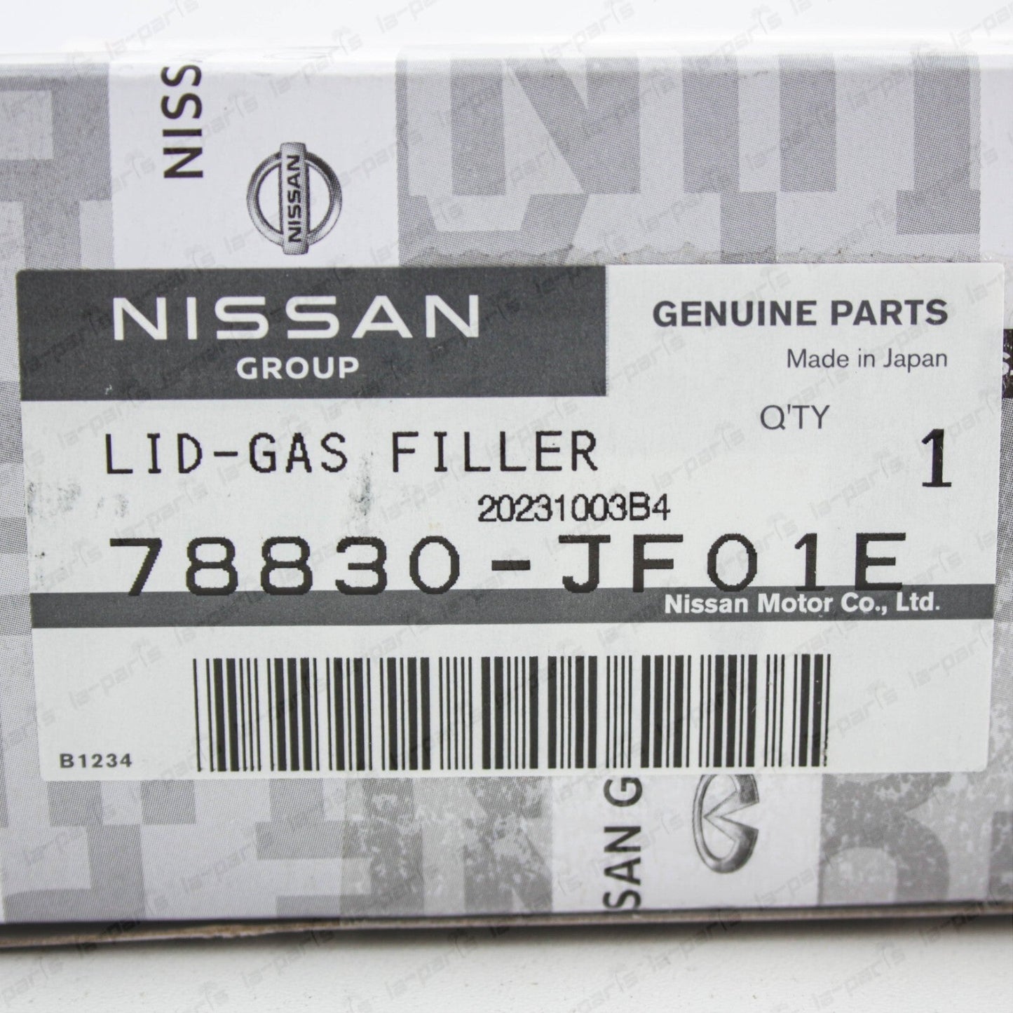 New Genuine OEM Nissan 09-21 GT-R R35 Fuel Filler Lid 78830-JF01E