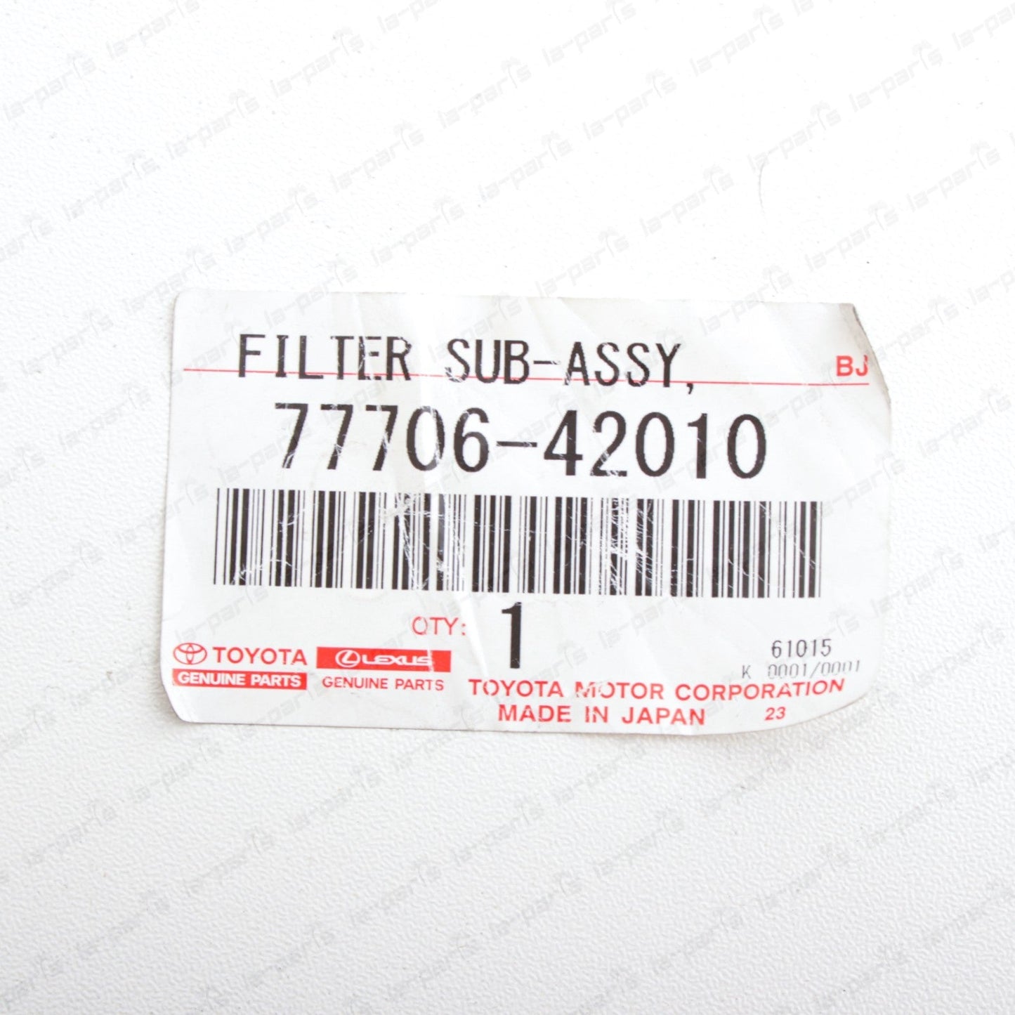 New Genuine OEM Toyota 2006-2009 Rav4 Charcoal Canister Filter 77706-42010