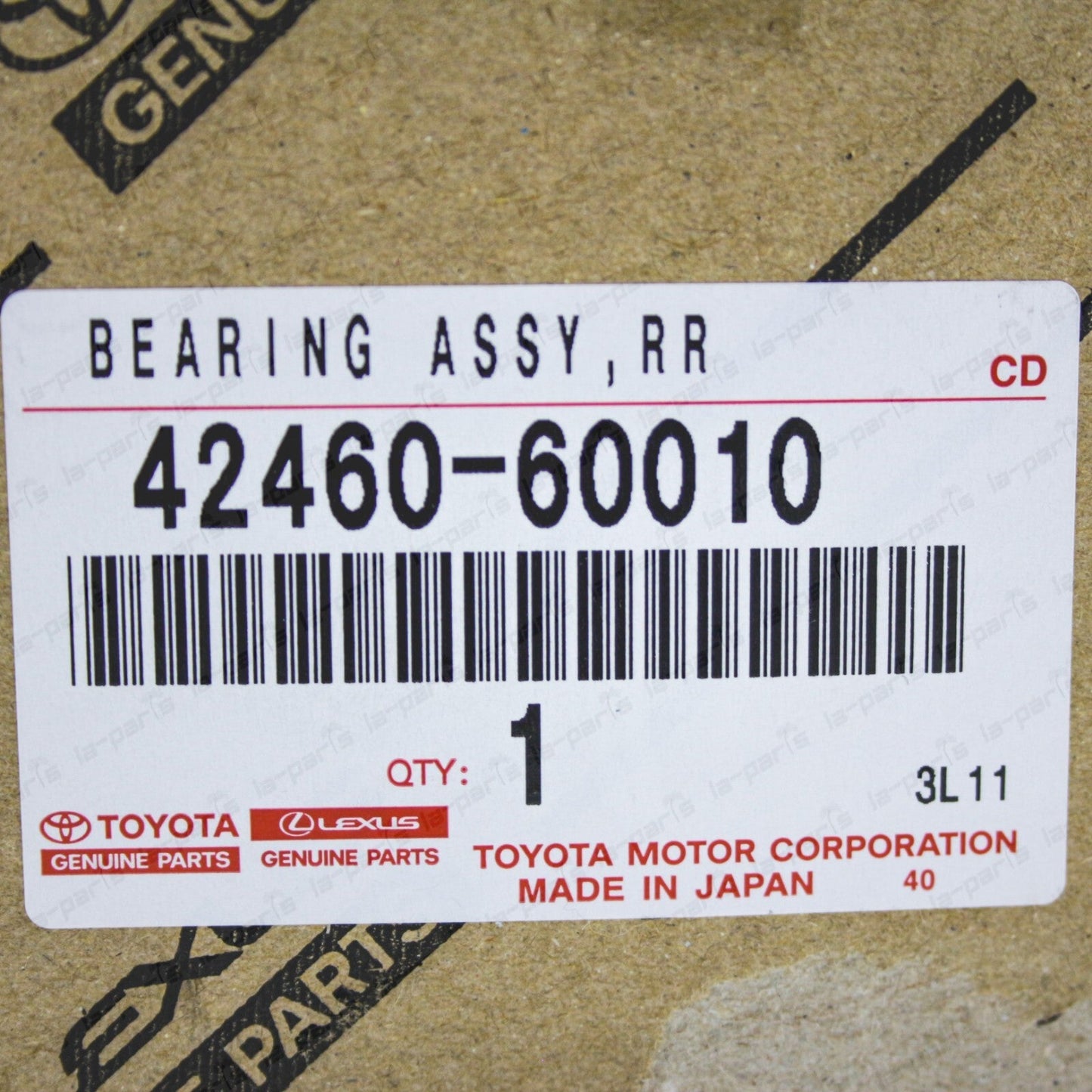 Genuine Toyota FJ Cruiser 03-22 4Runner Rear Left Axle Bearing Hub 42460-60010