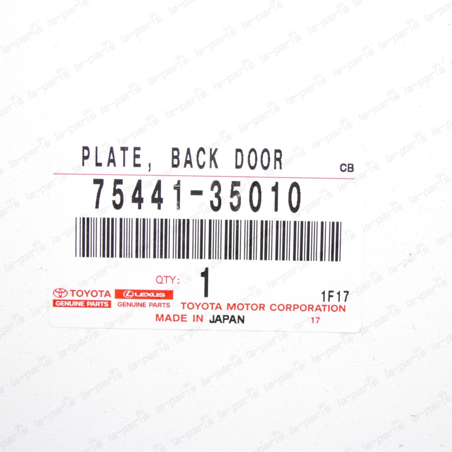 NEW GENUINE TOYOTA 1991-2002 4RUNNER PICKUP BACK DOOR EMBLEM 75441-35010