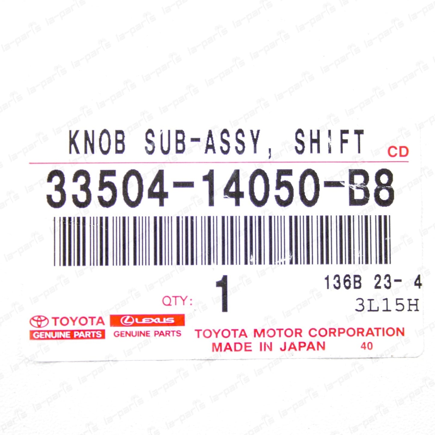 New Genuine Toyota 75-98 4Runner Pickup Celica Corolla 5-Speed Shift Lever Knob
