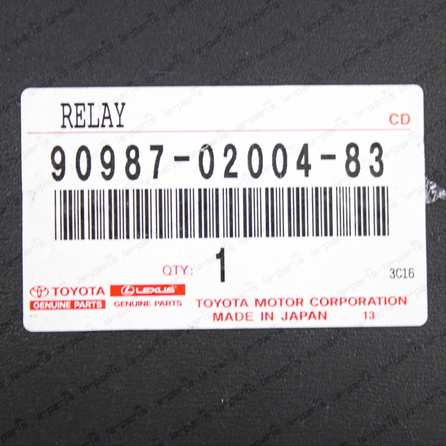 New Genuine Oem Toyota 84-91 4Runner E.F.I. Main EFI Relay 90987-02004-83