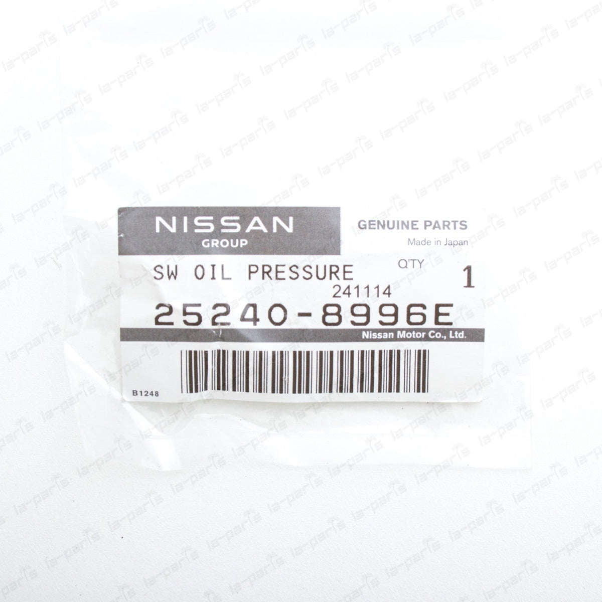 New Genuine OEM Nissan 1984-2021 Engine Oil Pressure Switch 252408996E