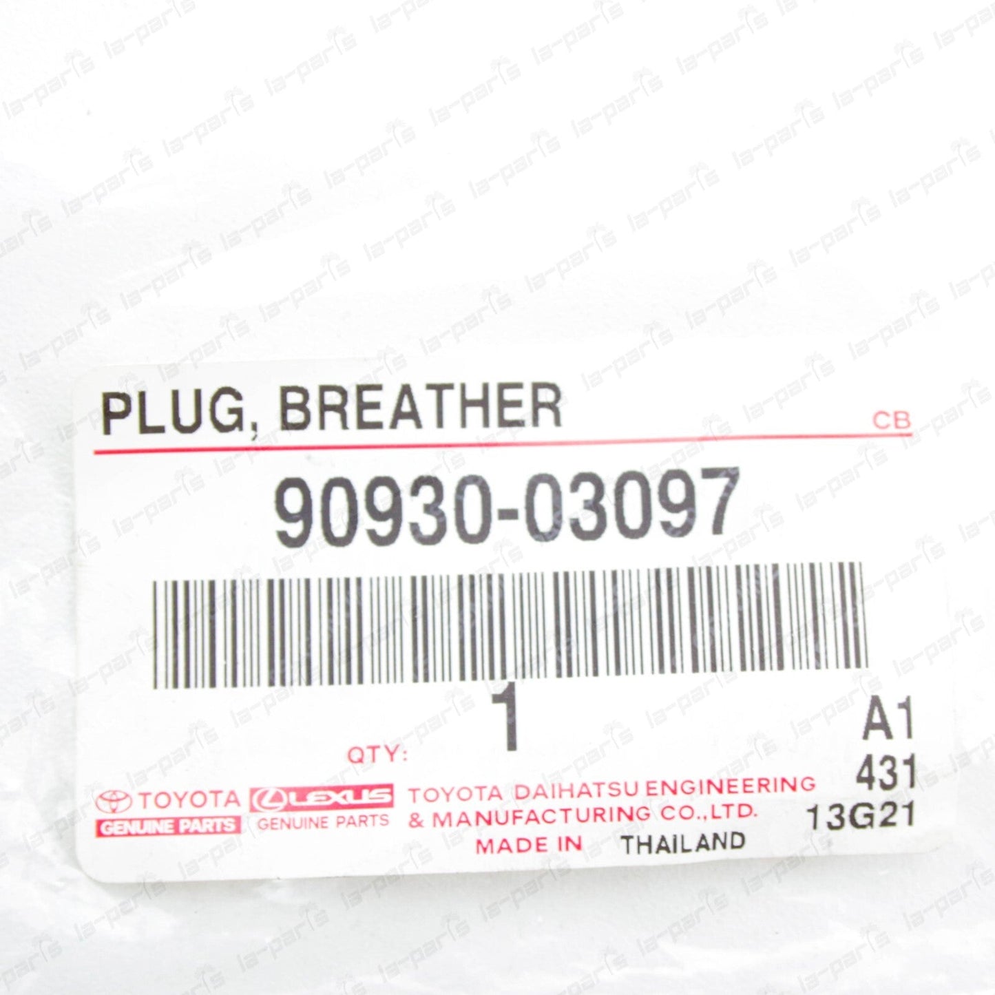New Genuine Toyota 1985-2021 Front Axle Breather Plug 90930-03097