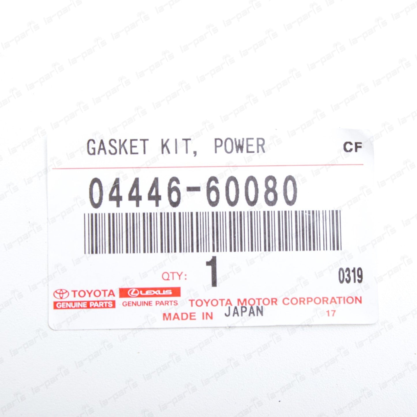 Genuine Toyota Land Cruiser FZJ80 LX450 Power Steering Gasket Kit 04446-60080