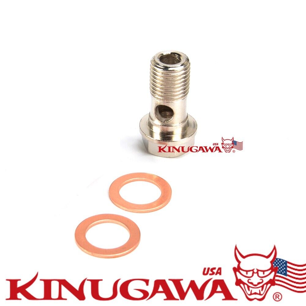 Banjo Bolt Kit M12x1.5 mm 4AN Turbo Coolant GT12 / VOLVO SAAB TD04H TD04HL