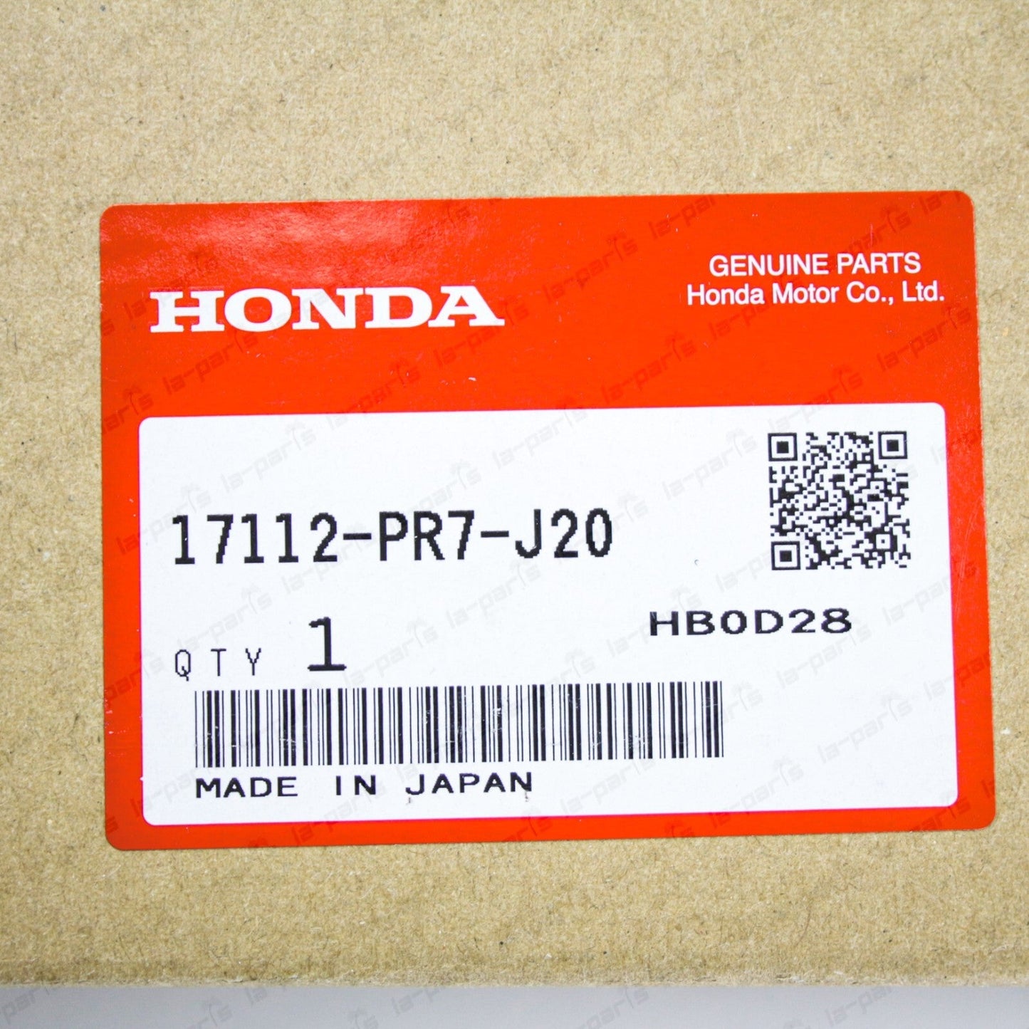 New Genuine OEM Honda NSX NA1 NA2 Intake Manifold Plate Cover 17112-PR7-J20