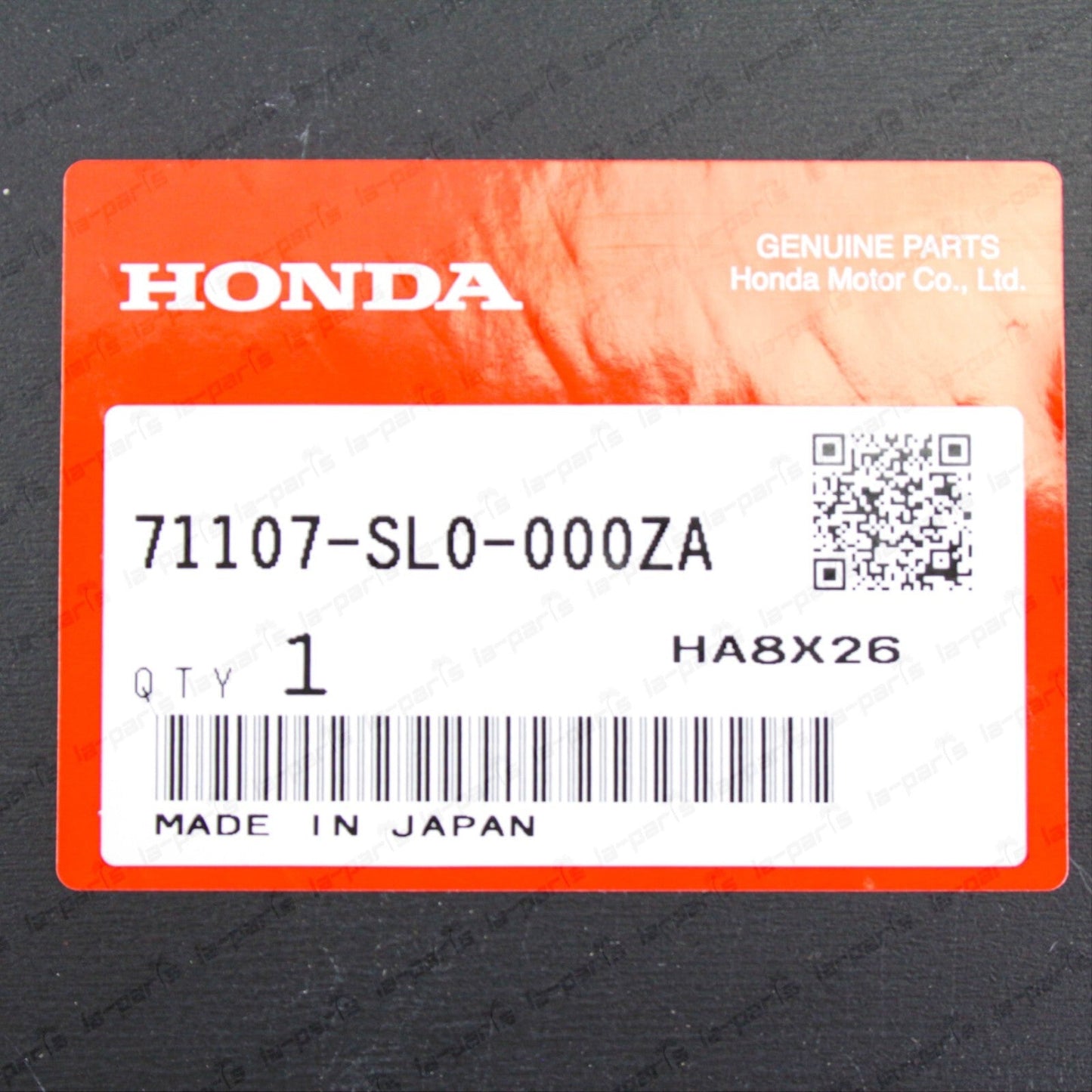 Genuine Honda 91-01 Acura NSX Front Bumper Tow Hook Cap Cover Formula Red R77