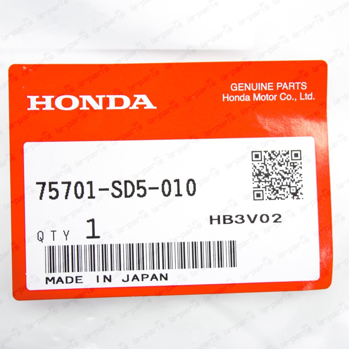 New Genuine OEM Honda 97- 01 Prelude Rear Trunk Lid Badge Center Chrome Emblem