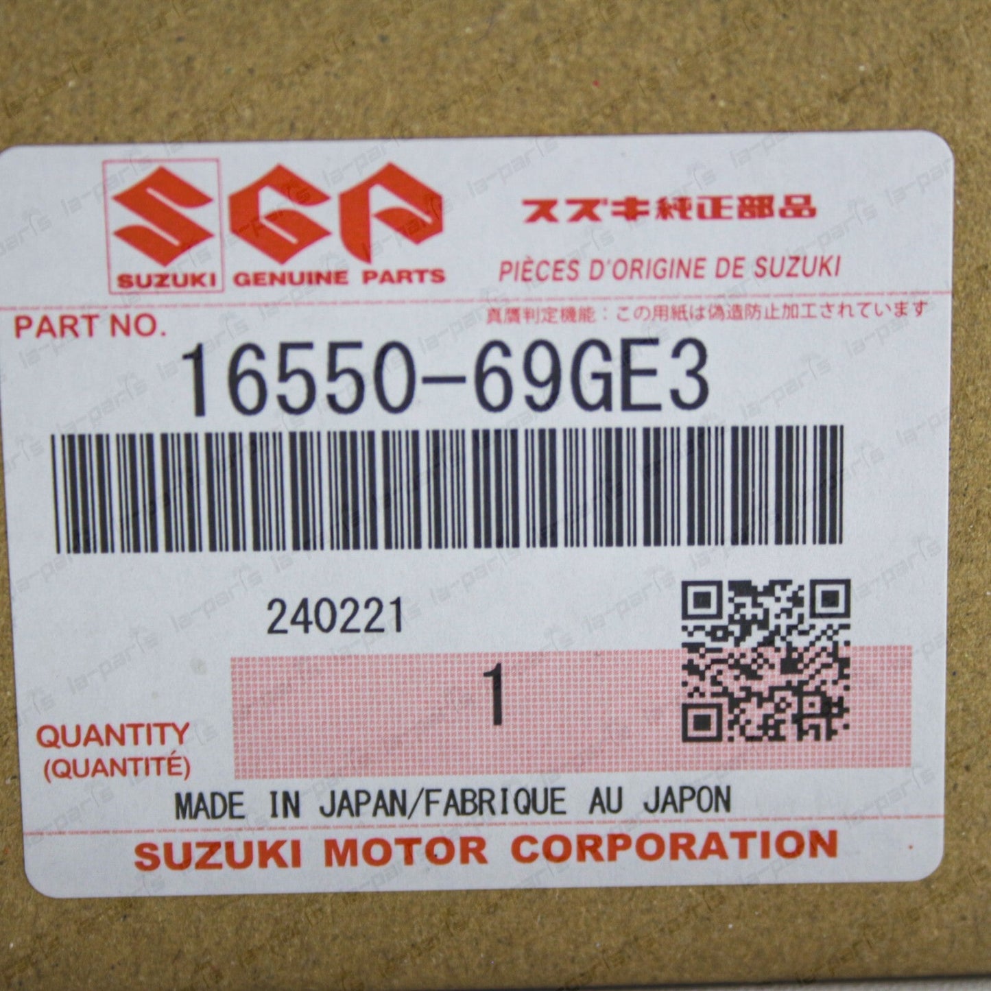 New Genuine Suzuki Grand Vitara Swift SX4 VVT Oil Control Valve 16550-69GE3