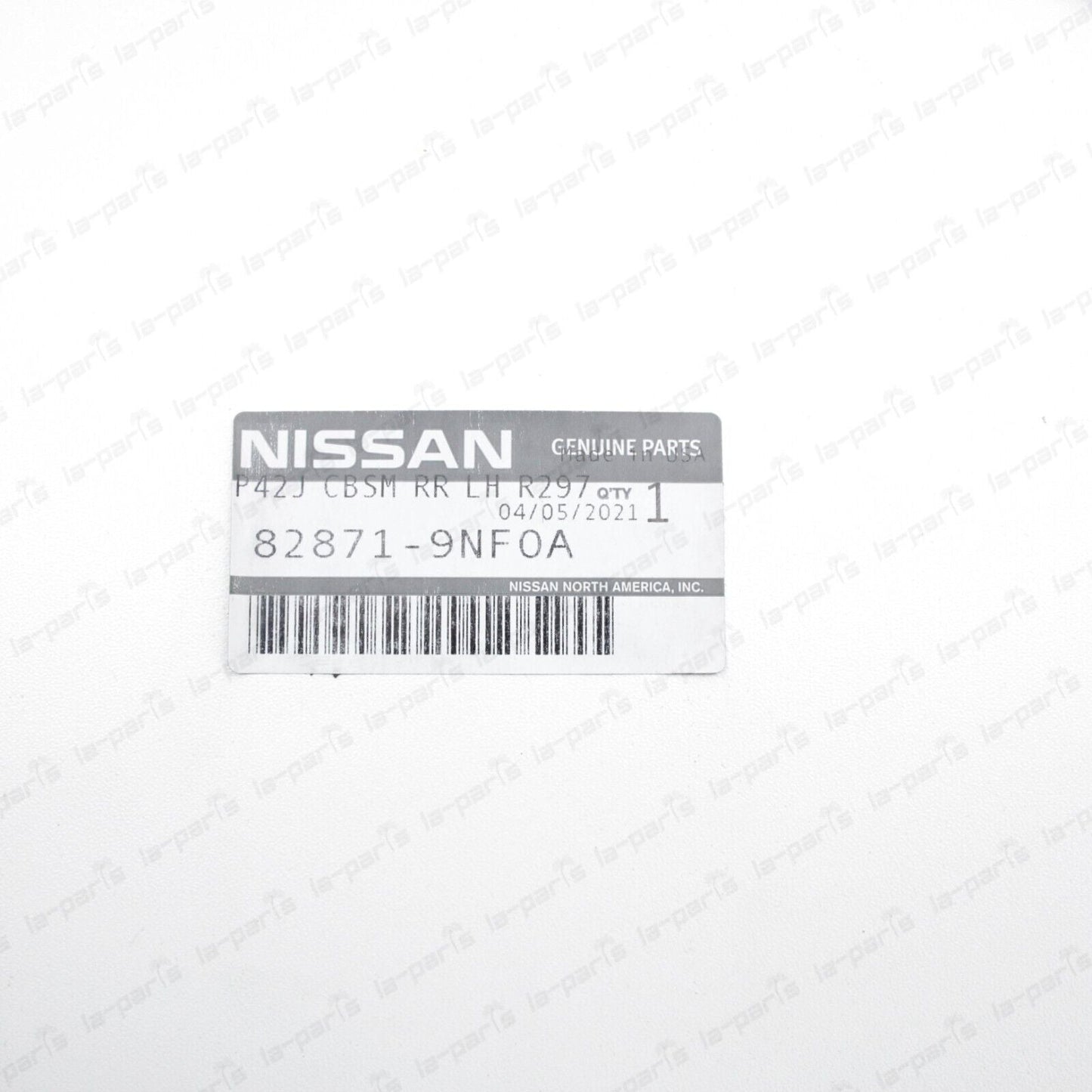 New Genuine Infiniti 14-19 Qx60 2013 Jx35 Rear Left Door Moulding 82871-9Nf0A