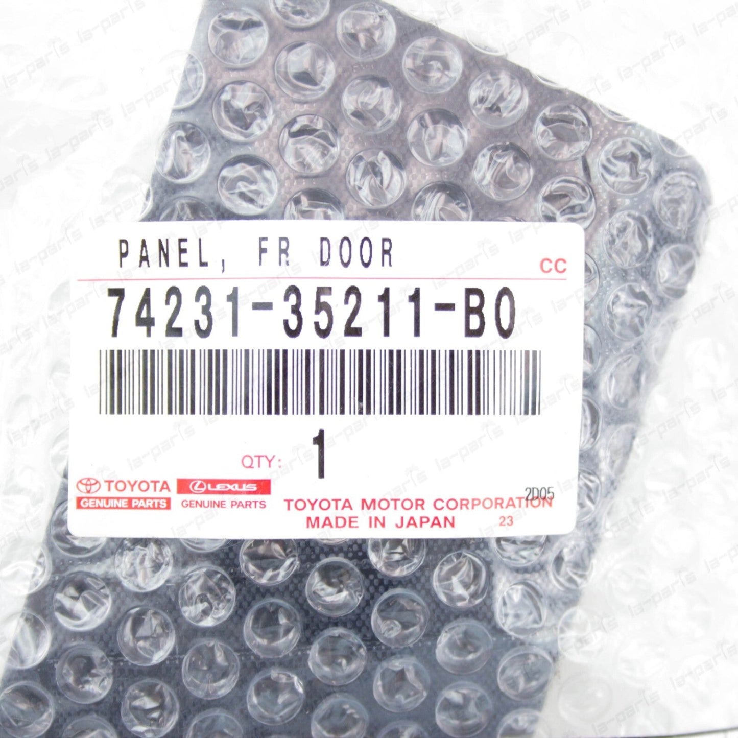 NEW GENUINE TOYOTA 07-11 FJ CRUISER PASSENGER WINDOW SWITCH BEZEL 74231-35211-B0