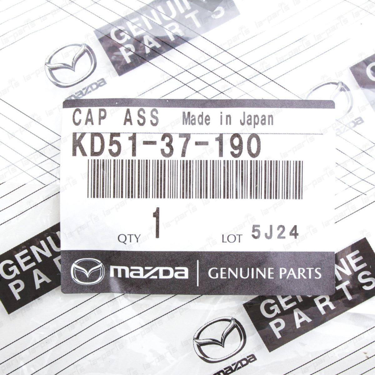 New Genuine OEM Mazda 13-25 3 CX-3 CX-5 CX-9 Wheel Center Cap KD51-37-190 Qty:4