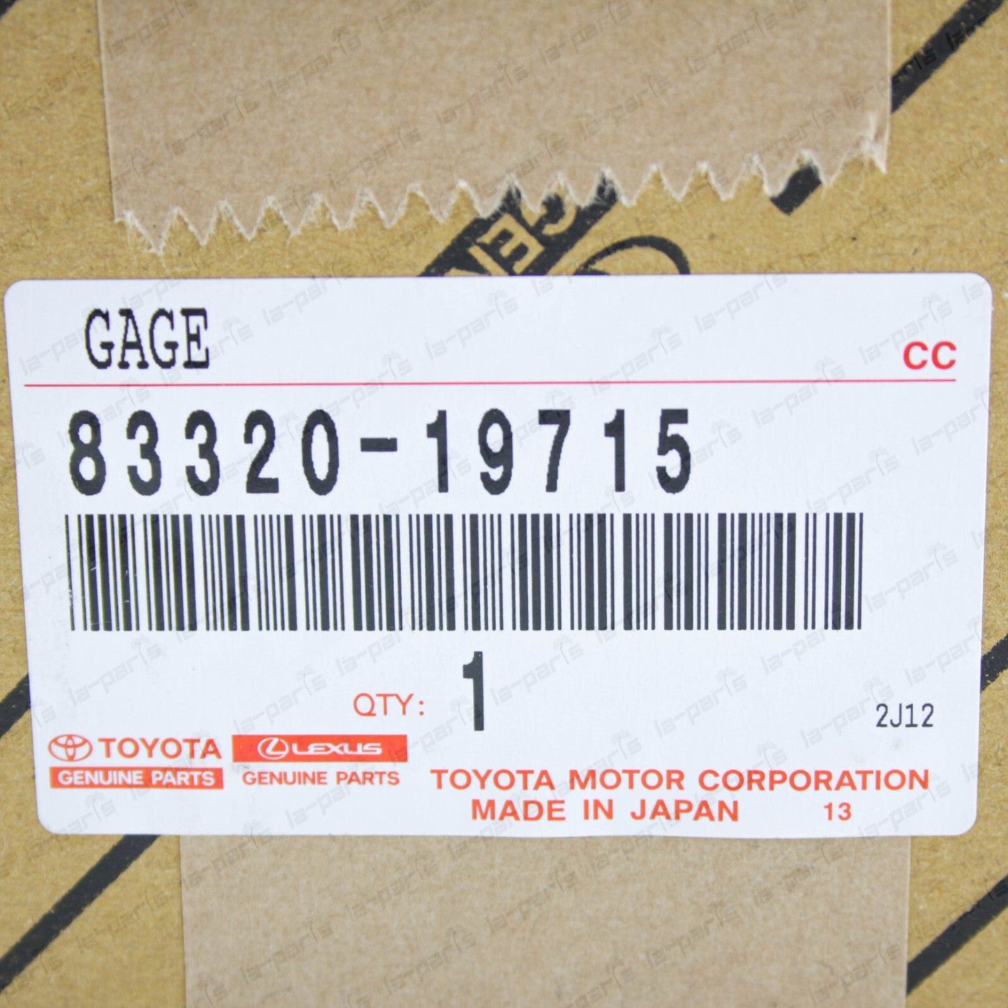 Genuine Toyota 1984-1985 Corolla AE86 Analog Fuel Guage Sending Unit 83320-19715