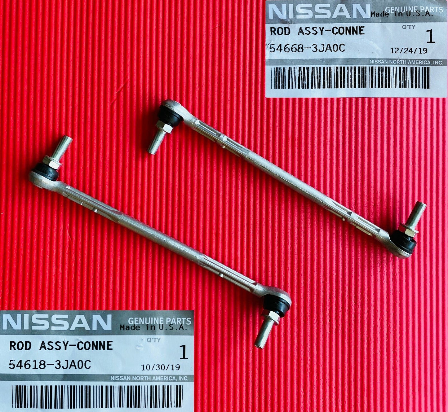 GENUINE NISSAN MURANO ALTIMA PATHFINDER MAXIMA LH AND RH STABILIZER BAR LINK SET