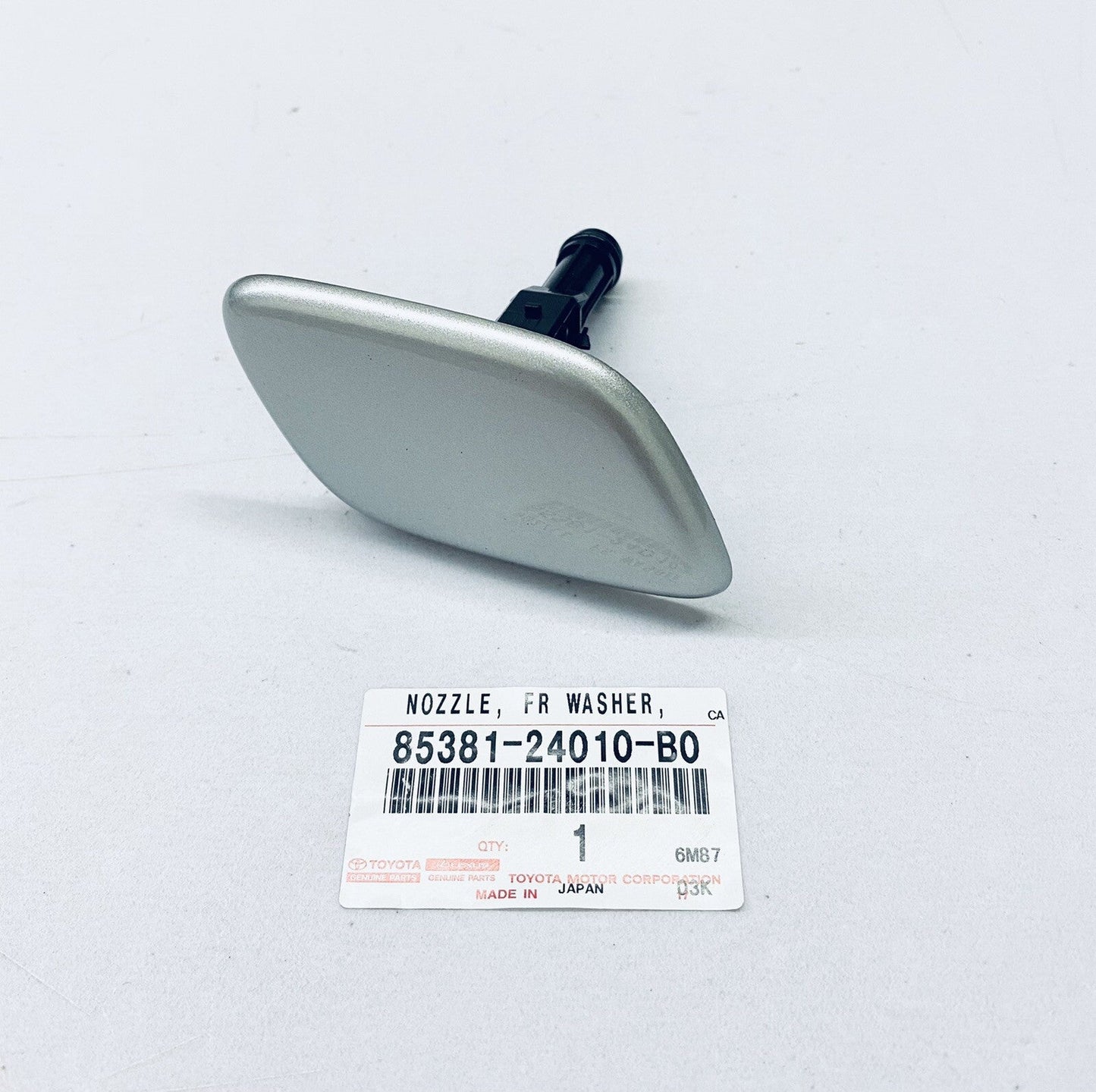 NEW GENUINE LEXUS 02-05 SC430 SILVER RIGHT SIDE HEADLIGHT WASHER NOZZLE