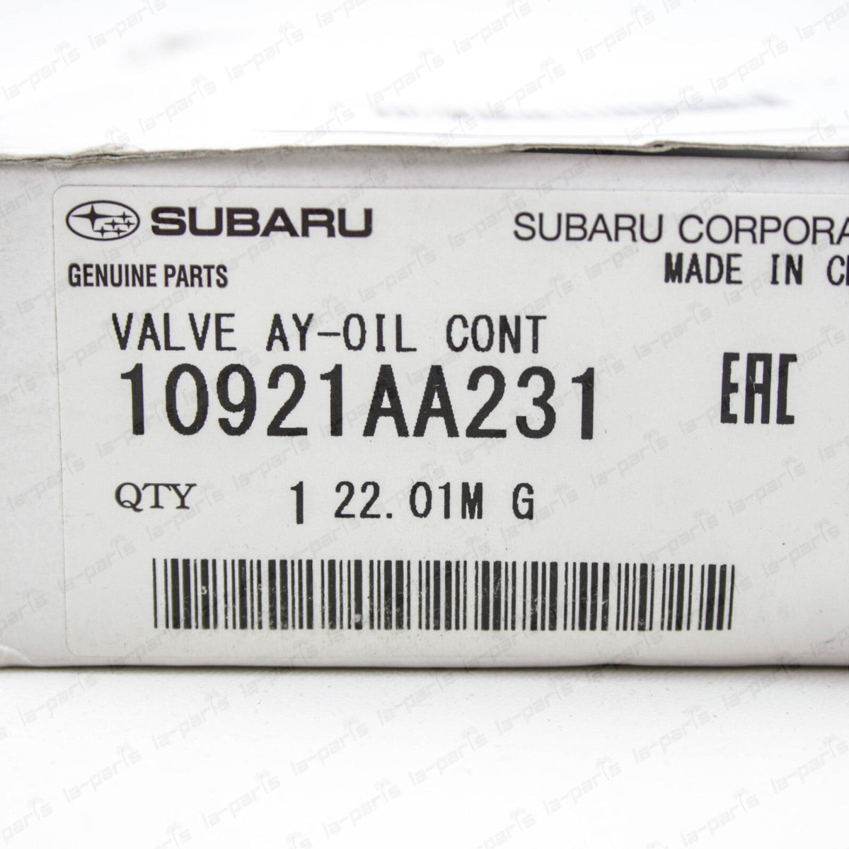Genuine Subaru Impreza WRX Forester Engine Timing Oil Control Valve 10921-AA231