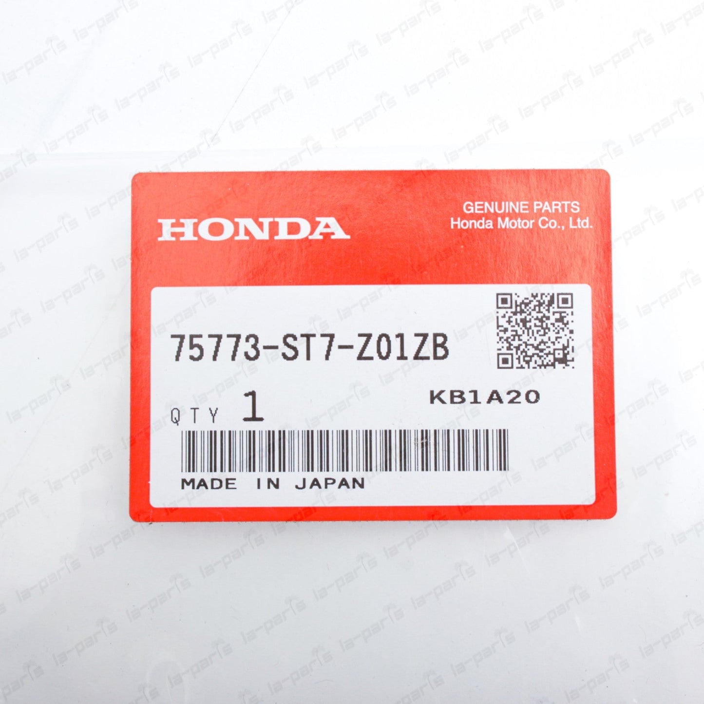 Genuine OEM Honda Acura 97-01 Integra Type R Right Side Decal 75773-ST7-Z01ZB