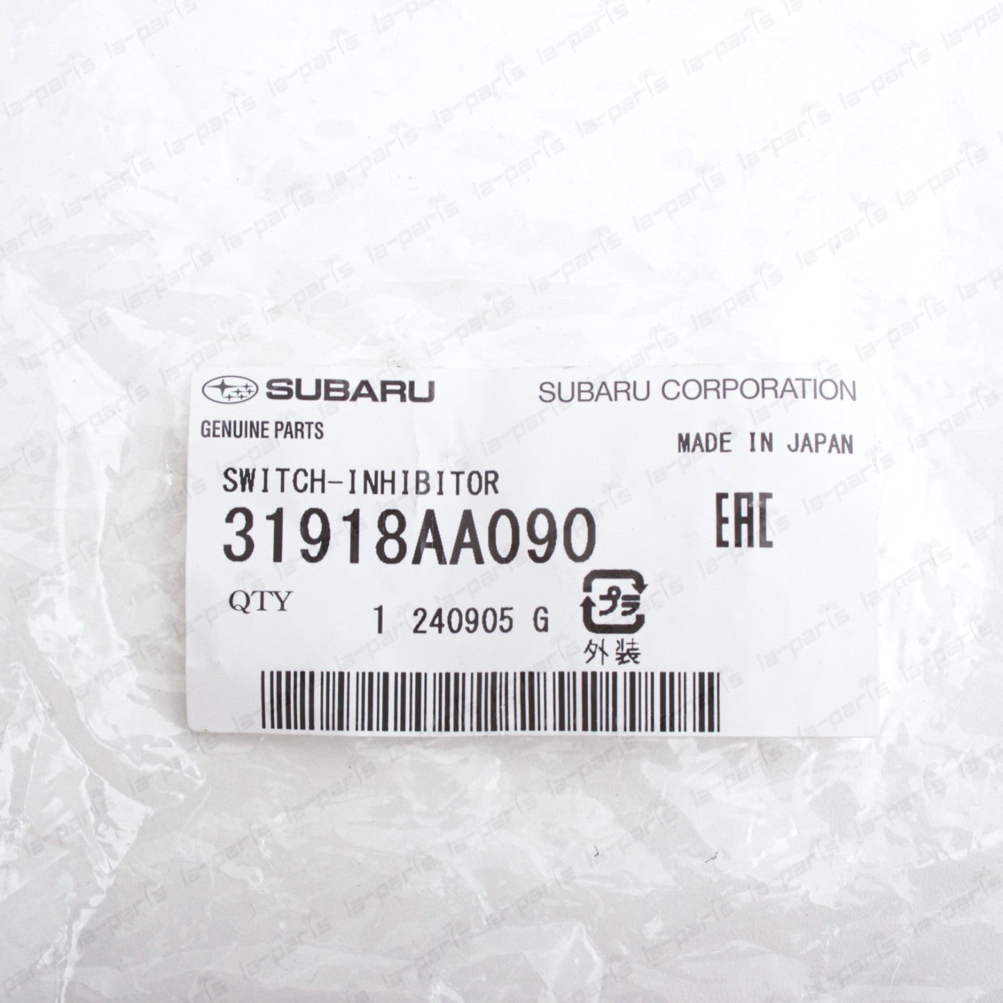 New Genuine OEM Subaru 2008-2024 AT Gear Position Sensor 31918AA090