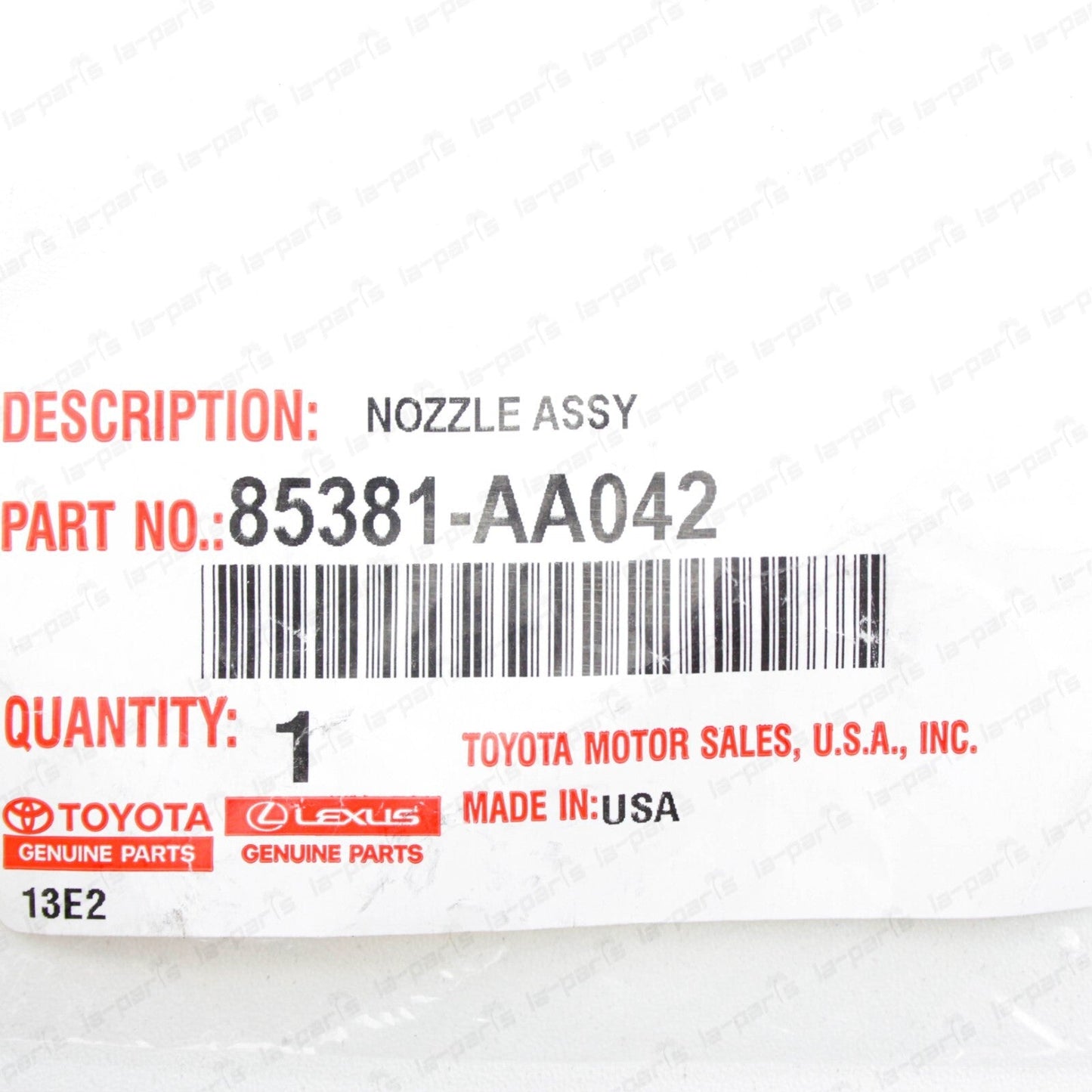 New Genuine OEM Toyota 02-06 Camry Windshield Washer Sprayer Nozzle 85381-AA042