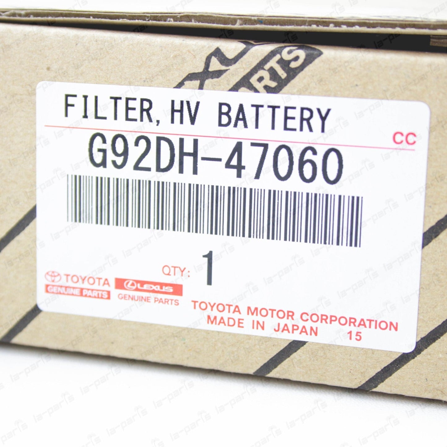 New Genuine Toyota 14-15 Prius Hybrid HV Battery Cooling Fan Filter G92DH-47060