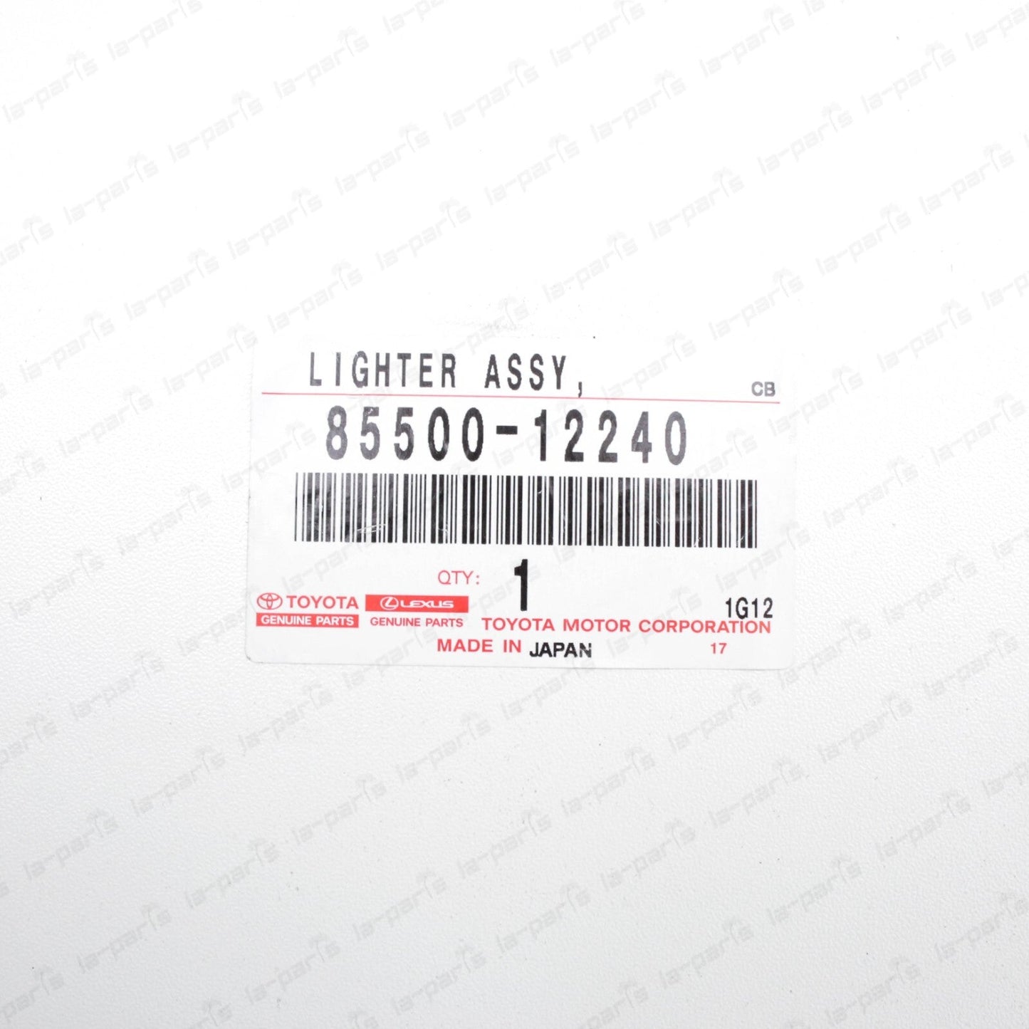 NEW GENUINE FOR TOYOTA CIGARETTE LIGHTER ELEMENT 85500-12240