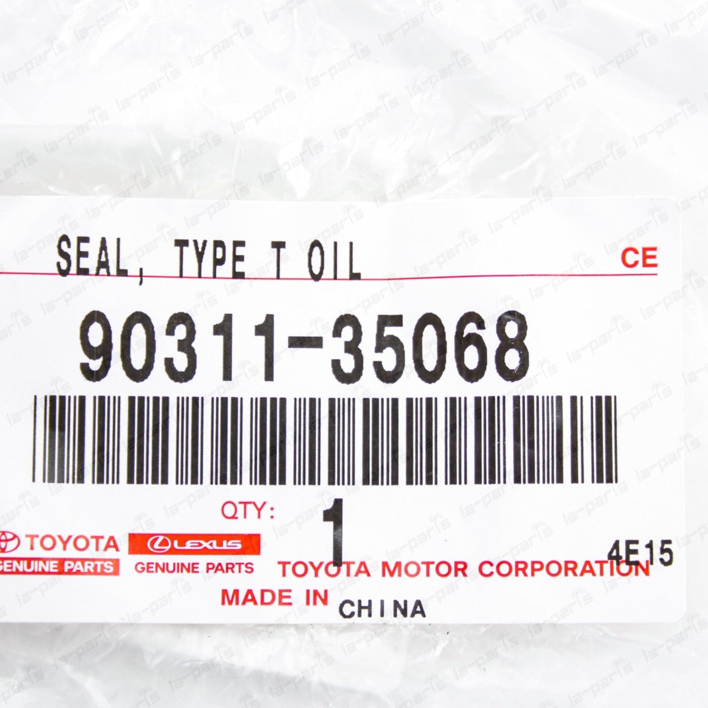 New Genuine Toyota 2000-2019 Front Driver Side Drive Shaft Oil Seal 90311-35068