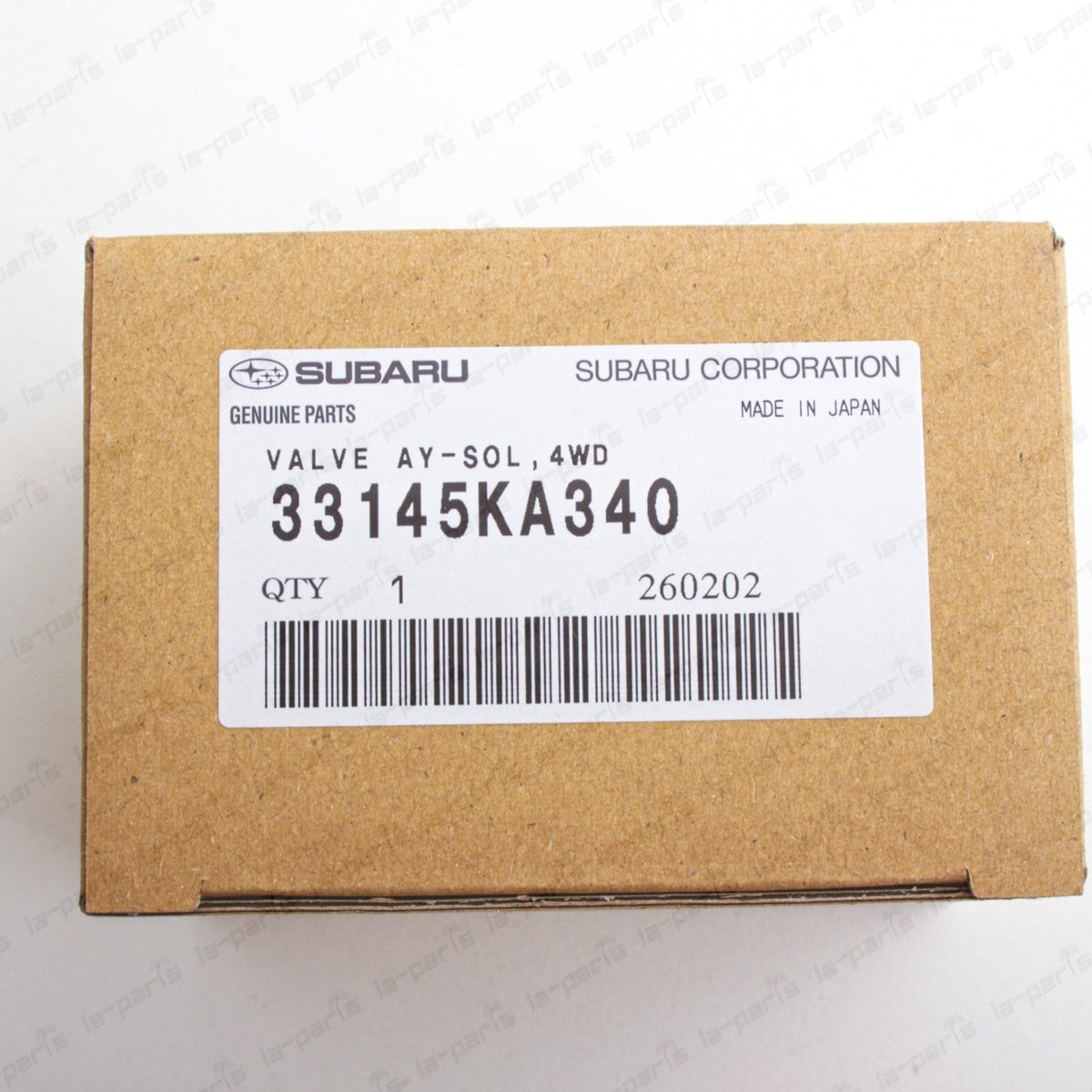 New Genuine OEM Subaru 99-12 Sambar TT2 AWD Switch Valve Solenoid 33145KA340