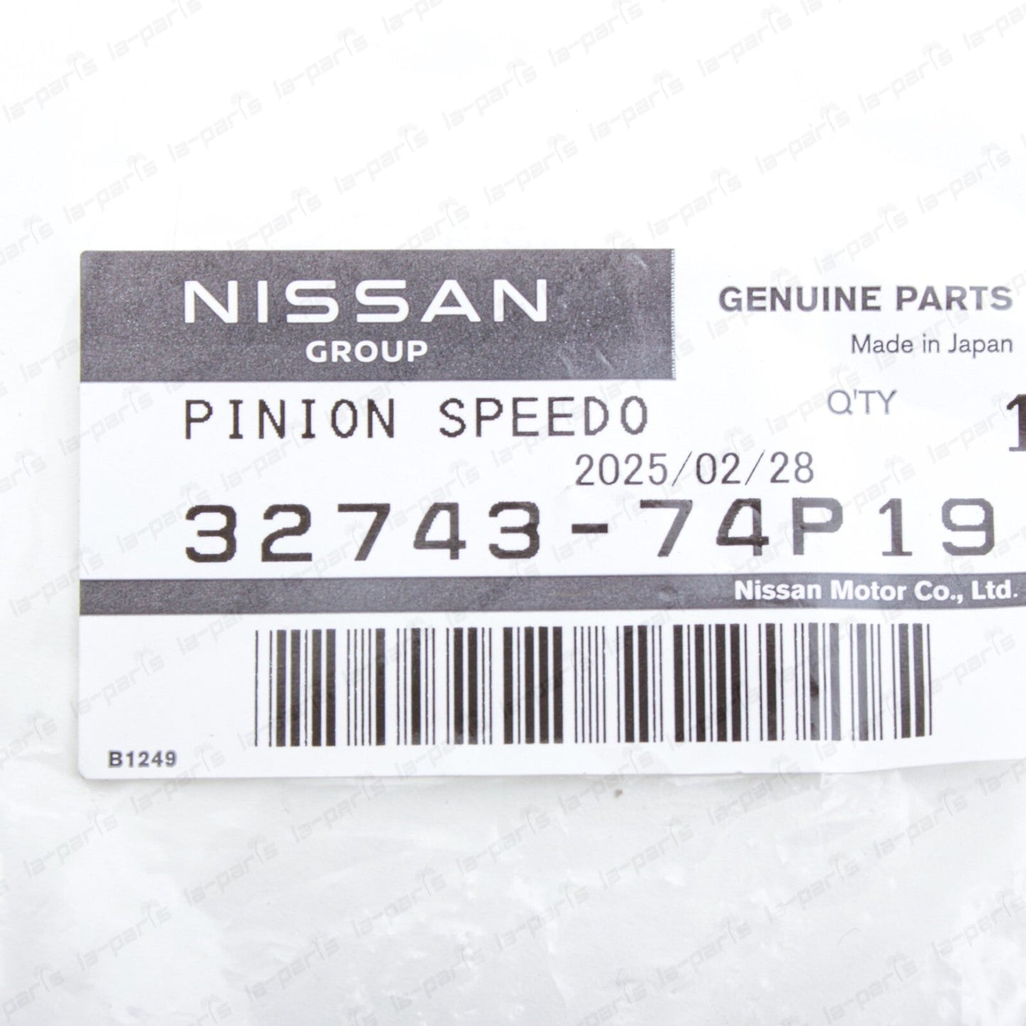 New Genuine Nissan Pickup D21 Pathfinder Speedometer Pinion Gear 32743-74P19