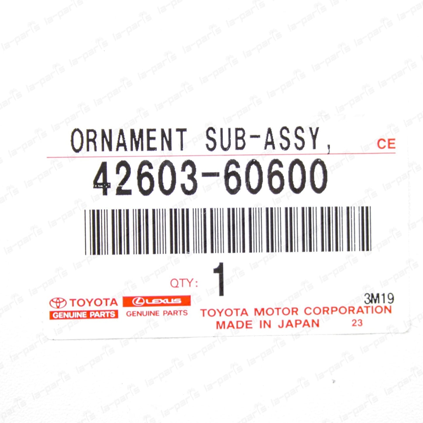 New Genuine OEM Toyota 2003-2004 Lexus LX470 Wheel Center Hub Cap 42603-60600