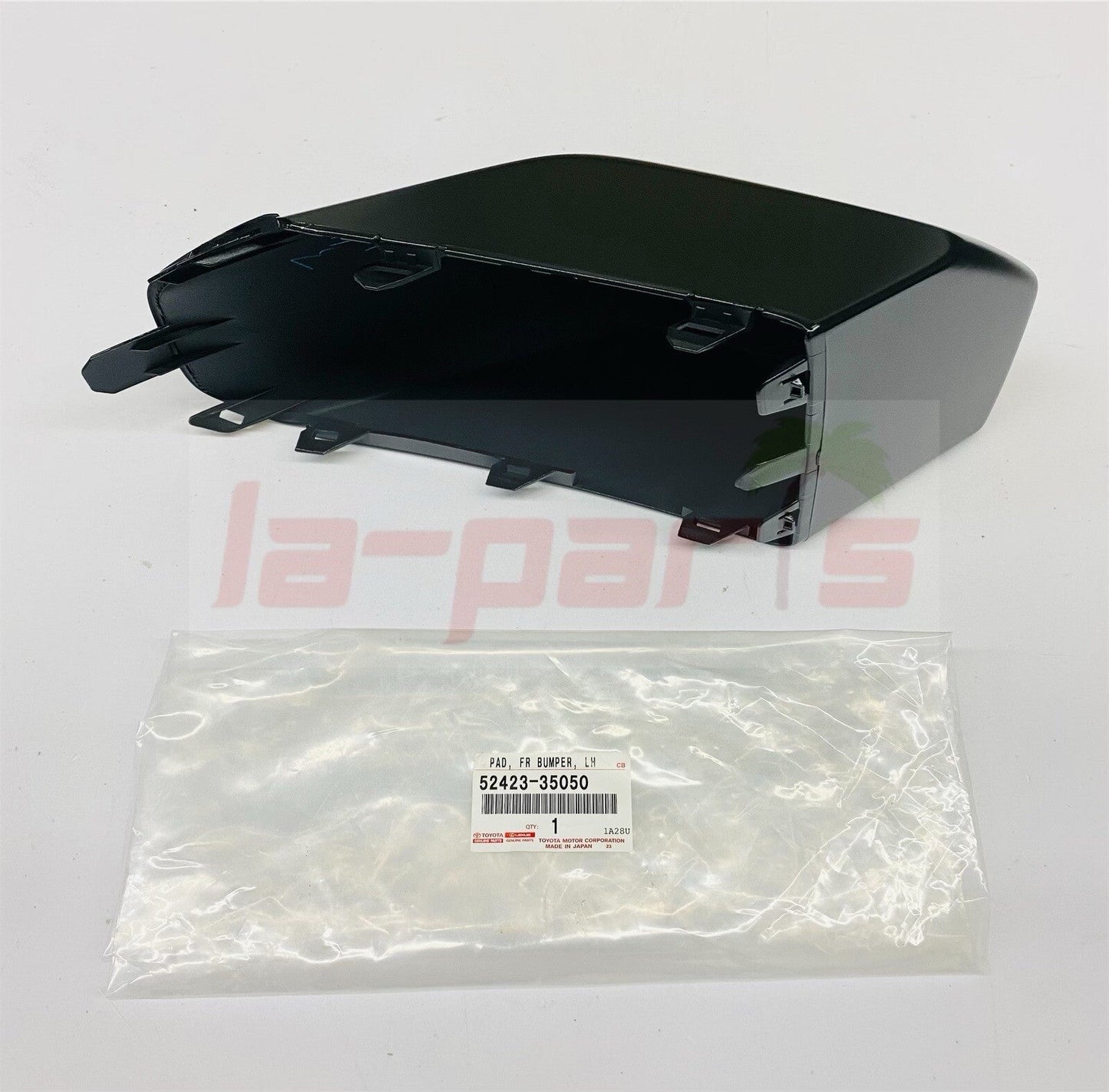 NEW GENUINE TOYOTA FJ CRUISER 2007-2014 BLACK FRONT LEFT CORNER BUMPER PAD