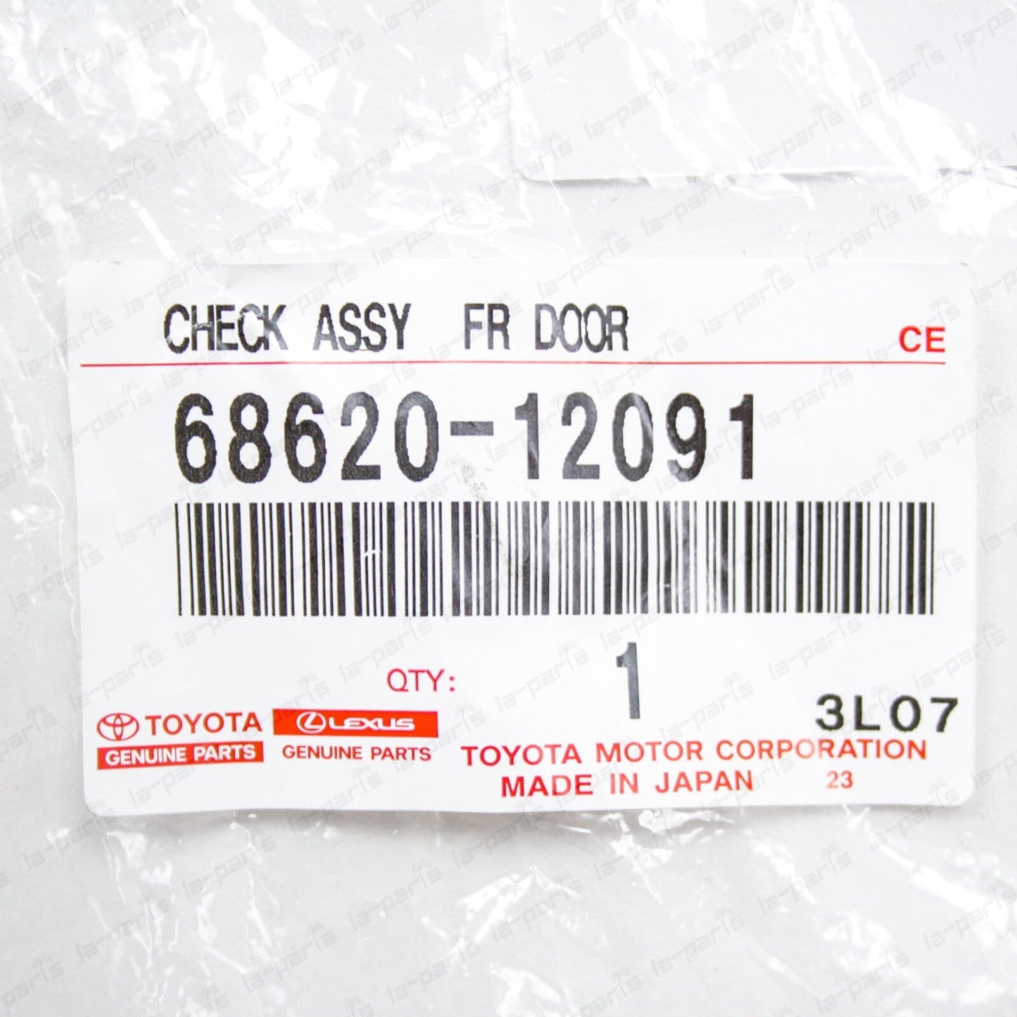 New Genuine Toyota 04-08 Corolla Prius Left Driver Front Door Check 68620-12091