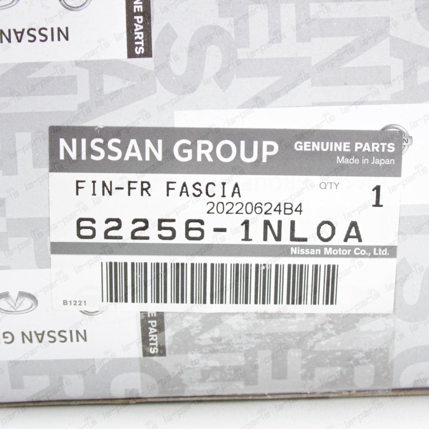 New Genuine Nissan Infiniti G37 Front Bumper Right Fog Light Trim 62256-1NL0A