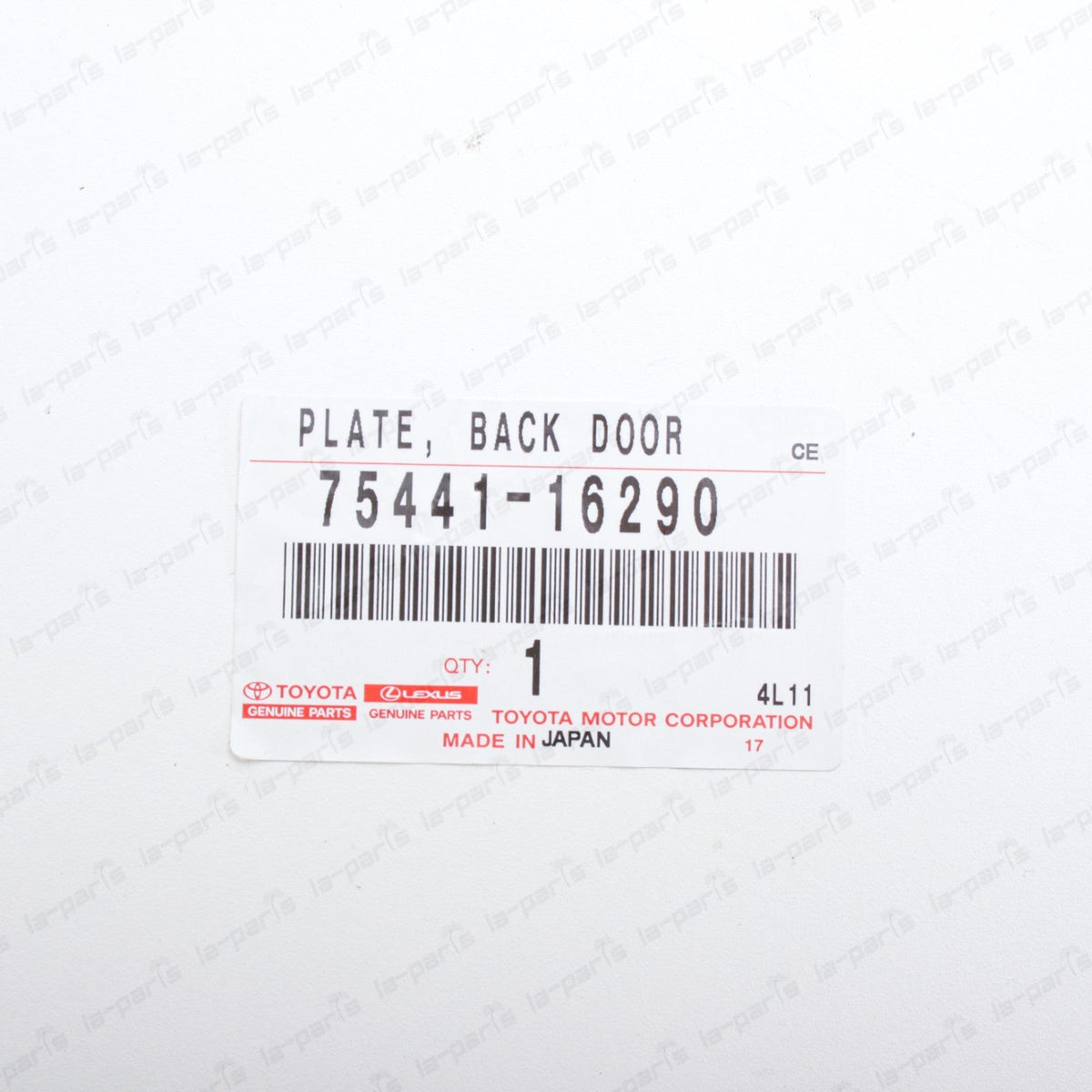 New Genuine OEM Toyota Land Cruiser Back Door Emblem 75441-16290