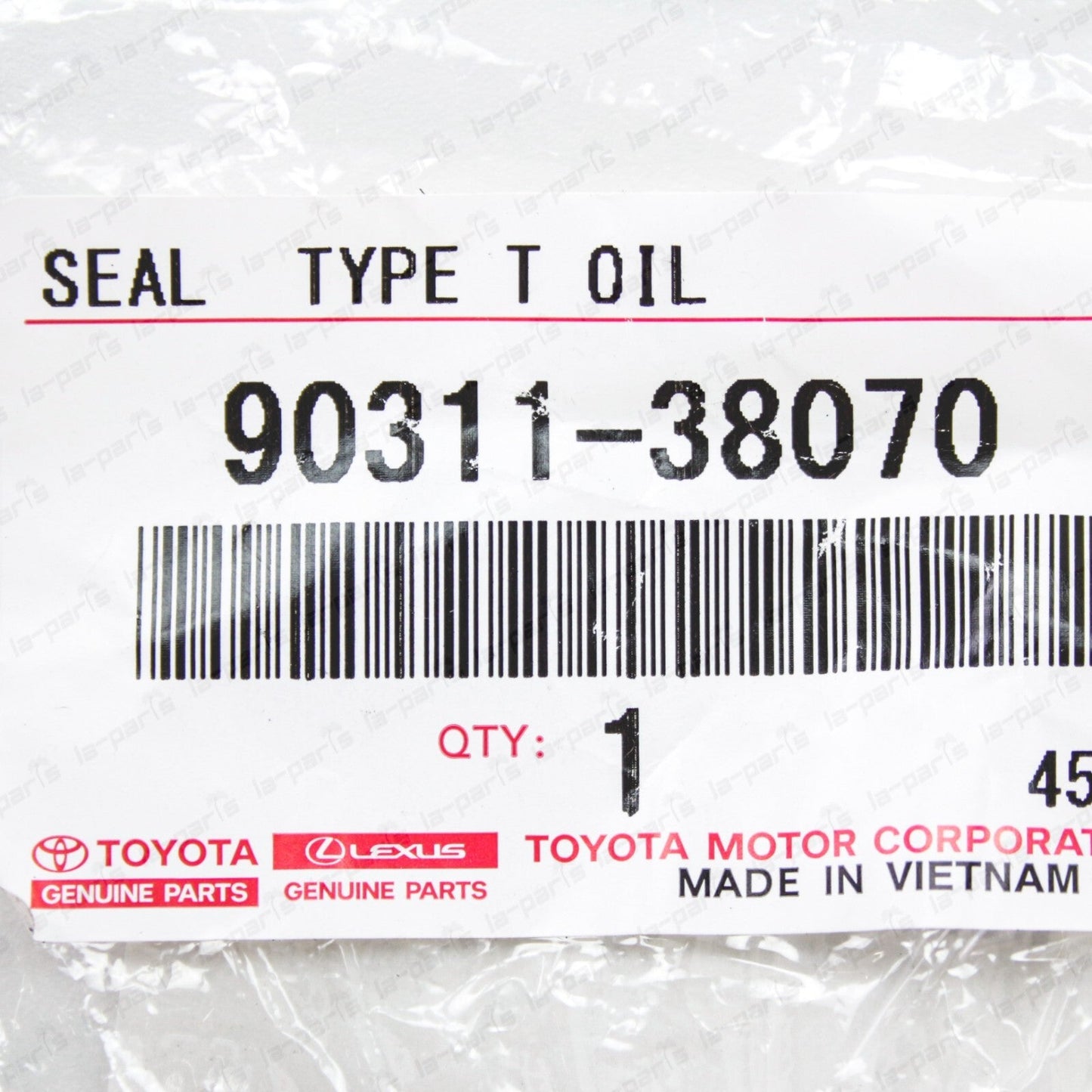 New Genuine Toyota Lexus Rear Differential Carrier Oil Seal 90311-38070